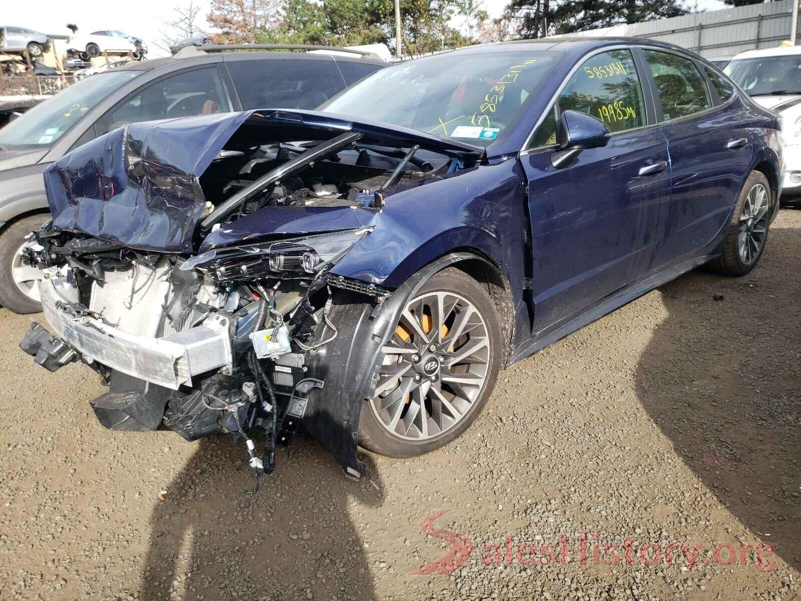 5NPEH4J22LH037113 2020 HYUNDAI SONATA