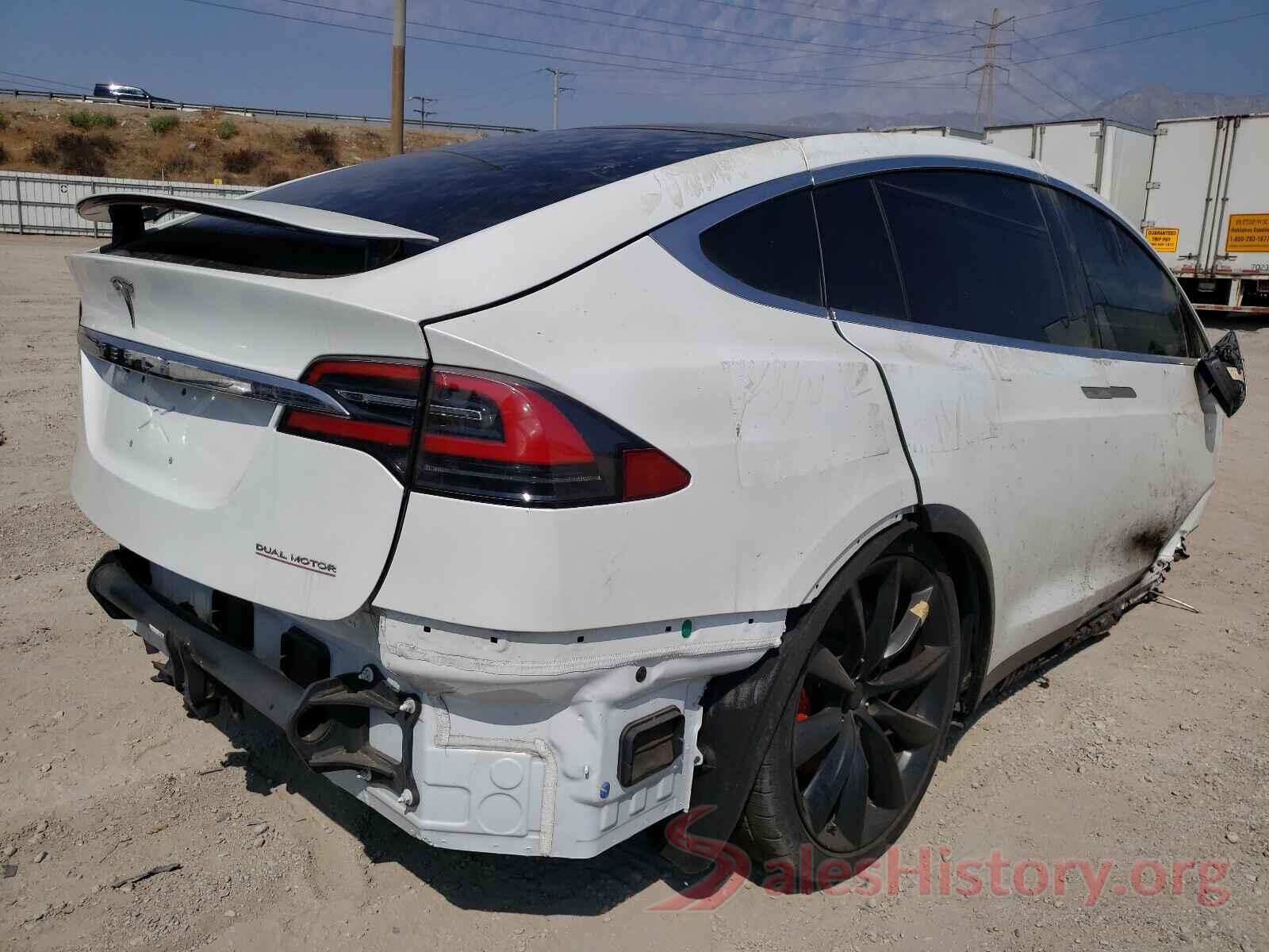 5YJXCAE43KF212662 2019 TESLA MODEL X