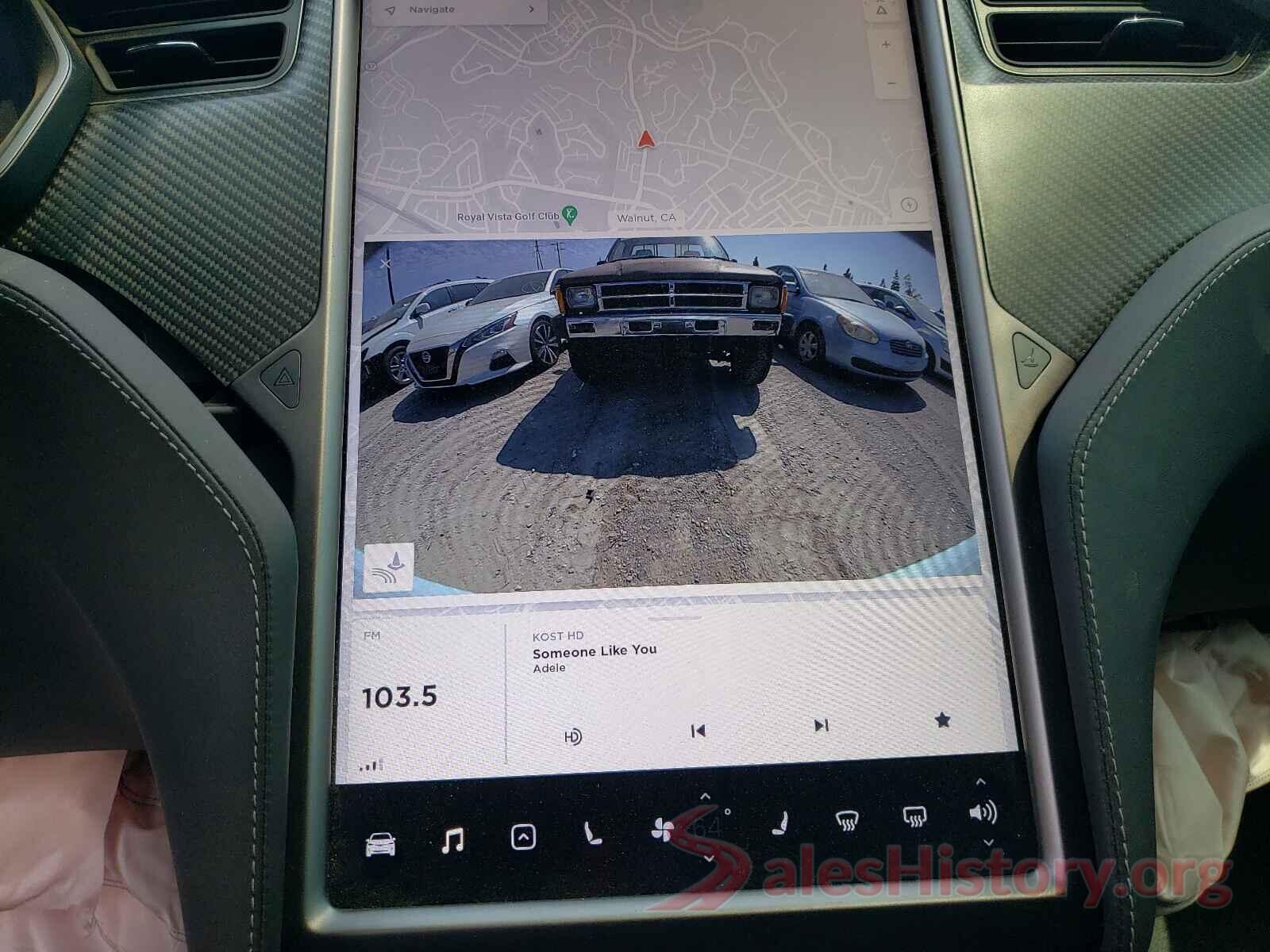 5YJXCAE43KF212662 2019 TESLA MODEL X