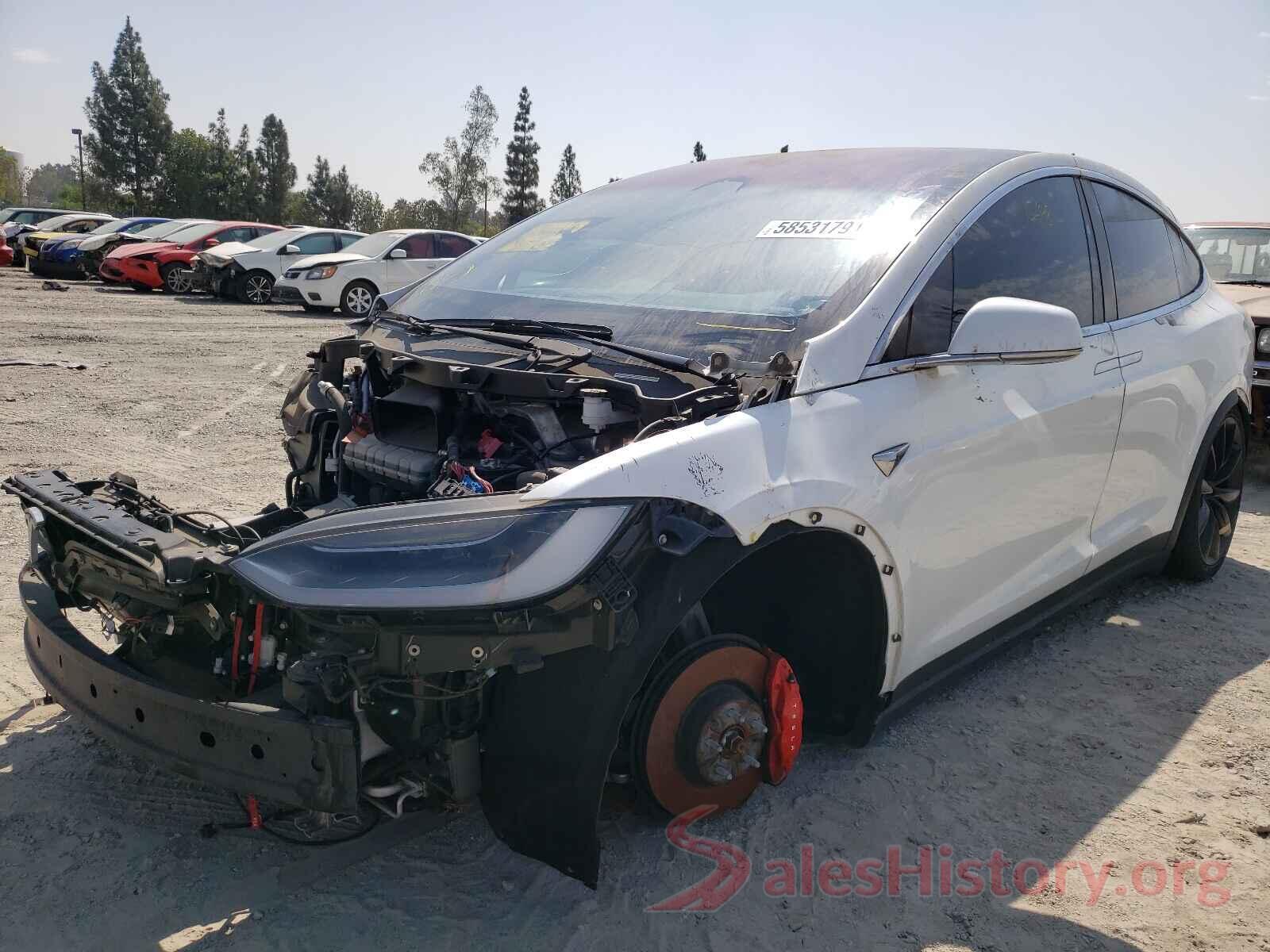 5YJXCAE43KF212662 2019 TESLA MODEL X