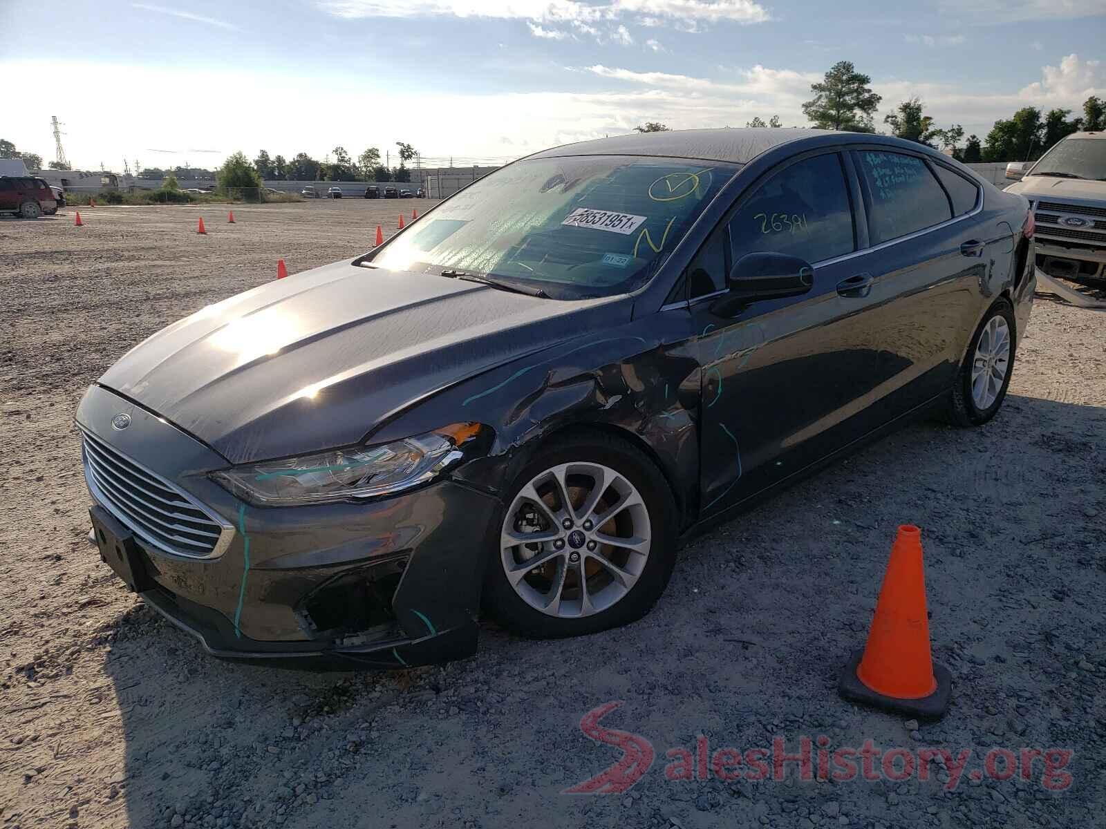 3FA6P0HD8KR132283 2019 FORD FUSION