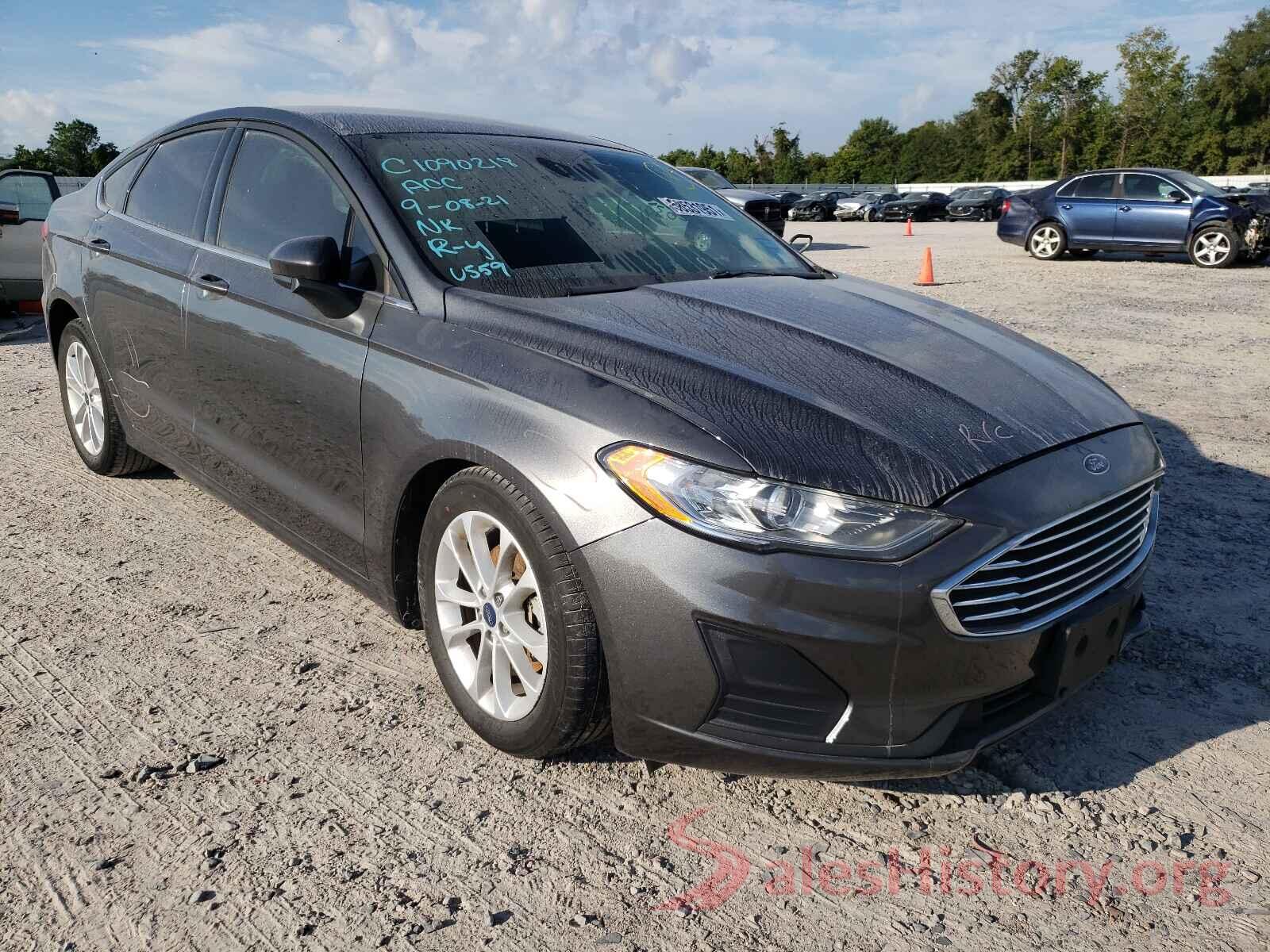 3FA6P0HD8KR132283 2019 FORD FUSION