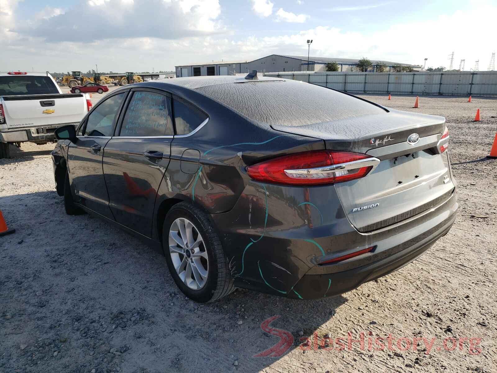 3FA6P0HD8KR132283 2019 FORD FUSION