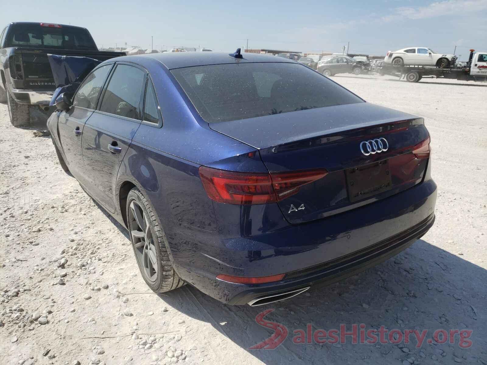 WAUGMAF4XKN022478 2019 AUDI A4