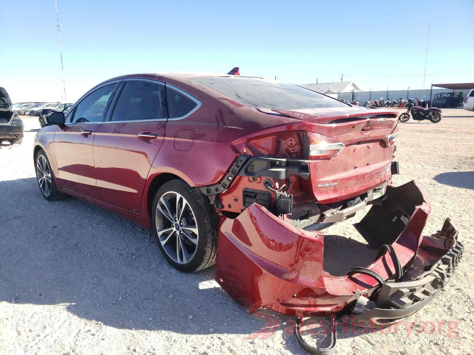 3FA6P0D95KR143405 2019 FORD FUSION