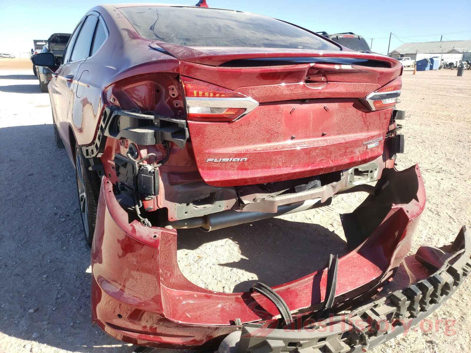 3FA6P0D95KR143405 2019 FORD FUSION