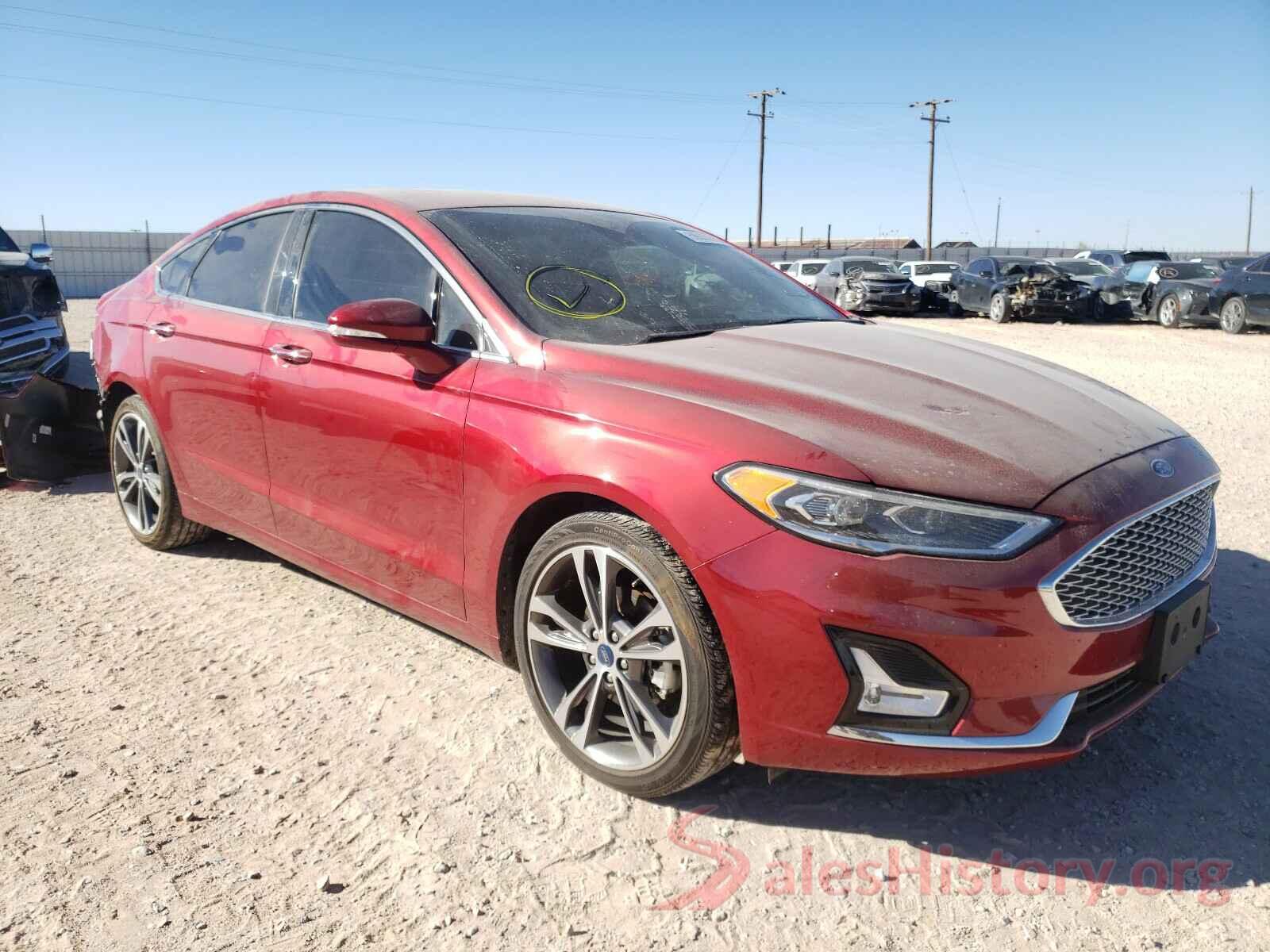 3FA6P0D95KR143405 2019 FORD FUSION