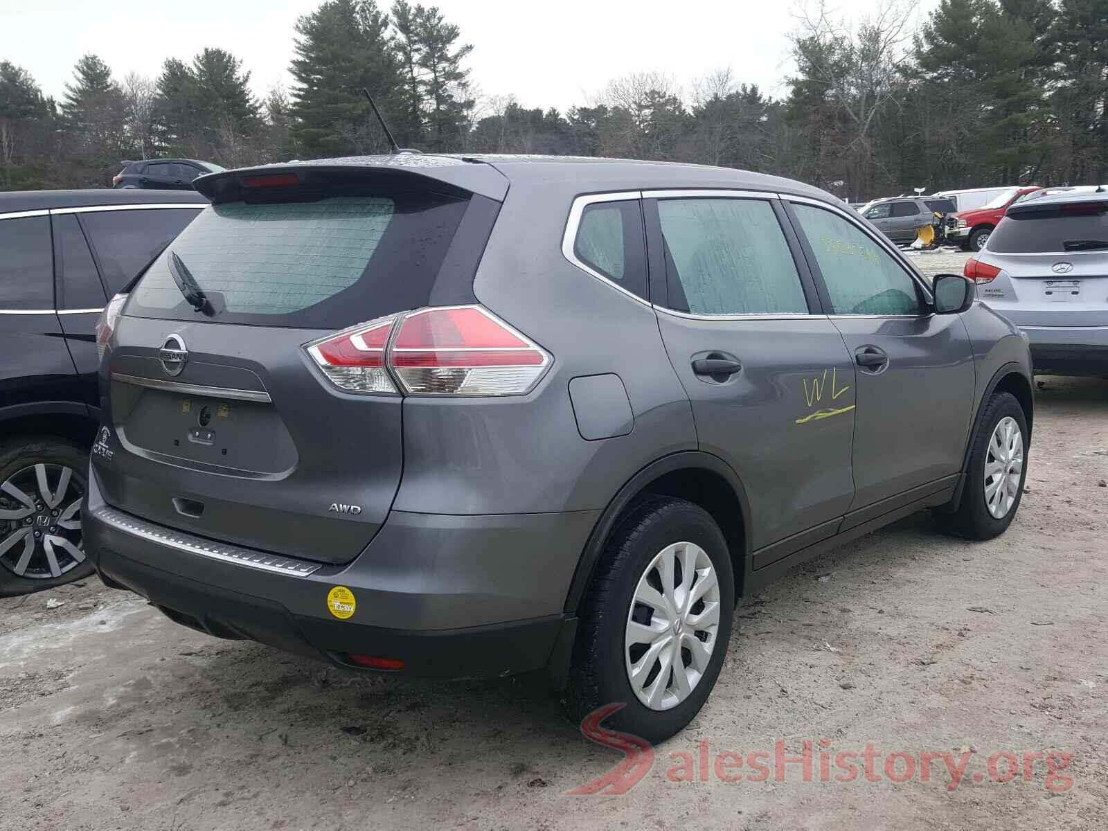 5N1AT2MVXGC843303 2016 NISSAN ROGUE