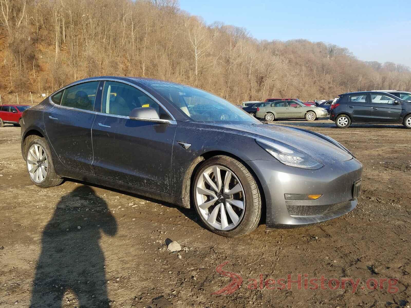 5YJ3E1EBXKF194586 2019 TESLA MODEL 3