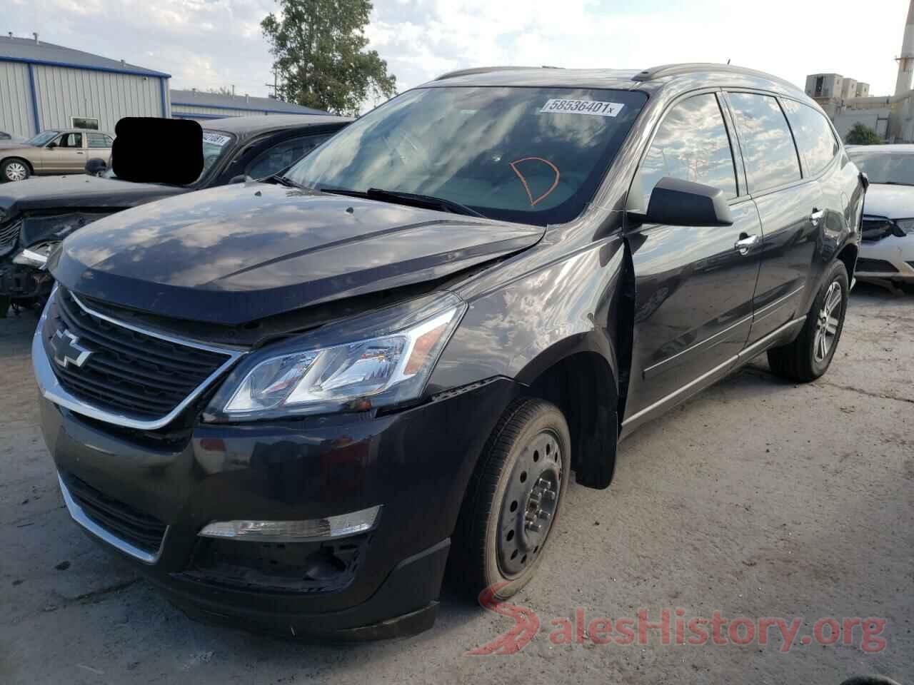 1GNKRFEDXHJ207943 2017 CHEVROLET TRAVERSE