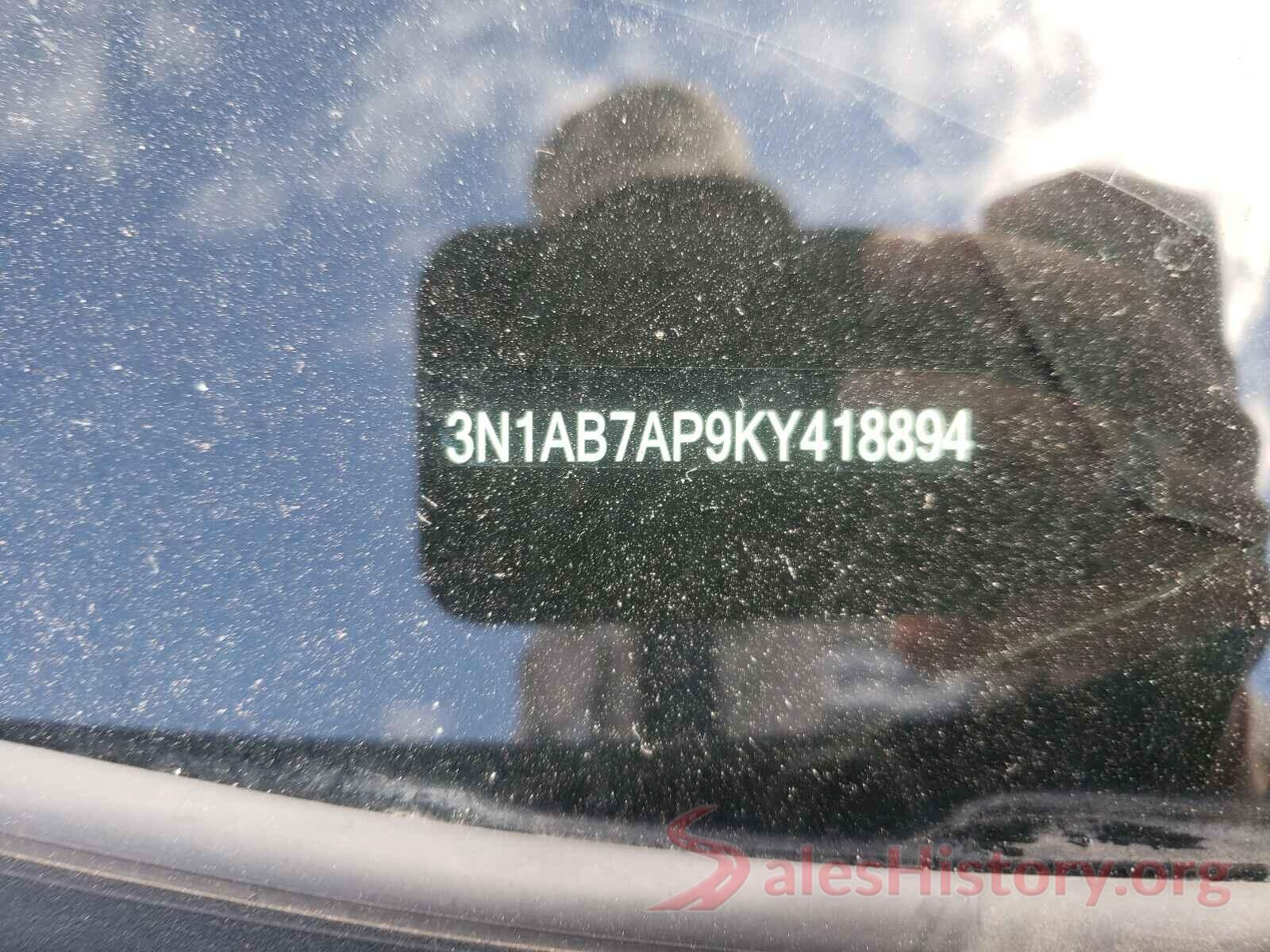 3N1AB7AP9KY418894 2019 NISSAN SENTRA