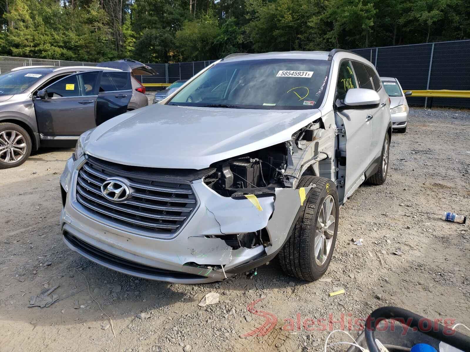 KM8SM4HF6HU212916 2017 HYUNDAI SANTA FE