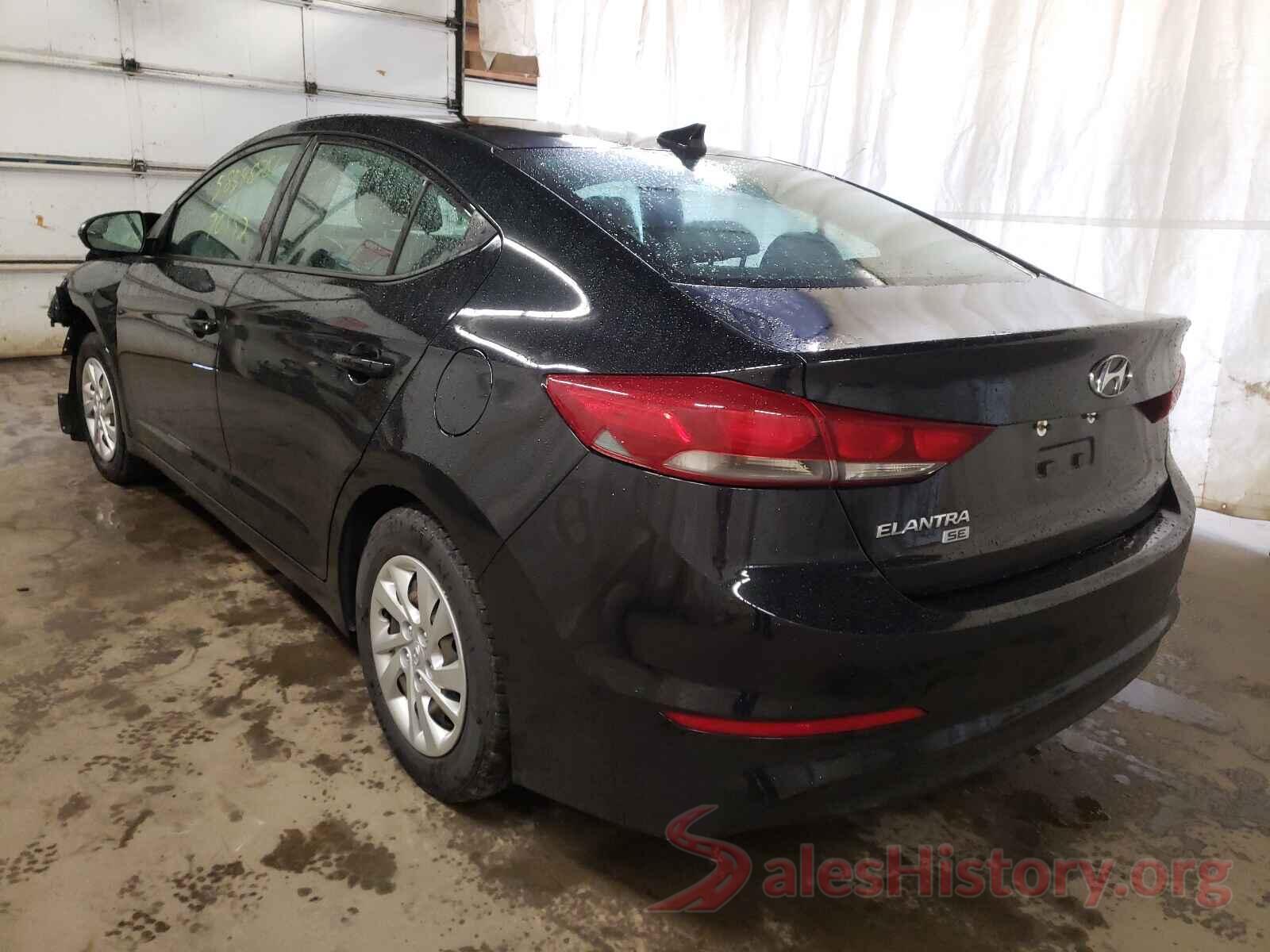 5NPD74LF3HH091395 2017 HYUNDAI ELANTRA