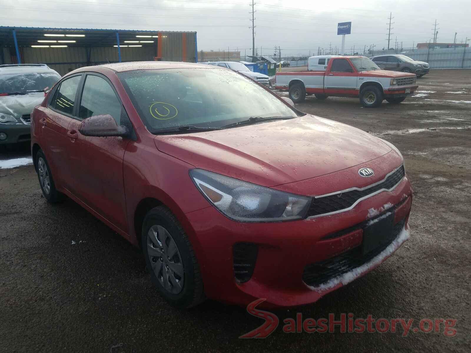 3KPA24AB7JE046200 2018 KIA RIO