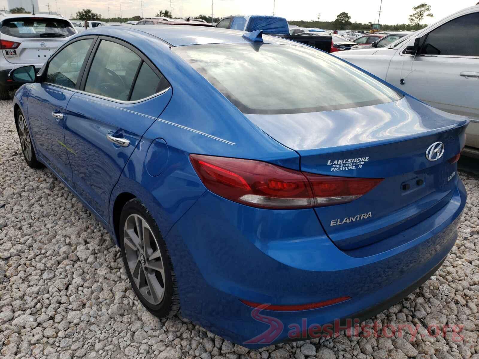 5NPD84LF7HH021587 2017 HYUNDAI ELANTRA