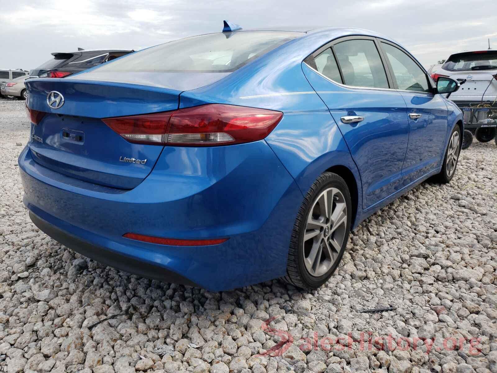 5NPD84LF7HH021587 2017 HYUNDAI ELANTRA