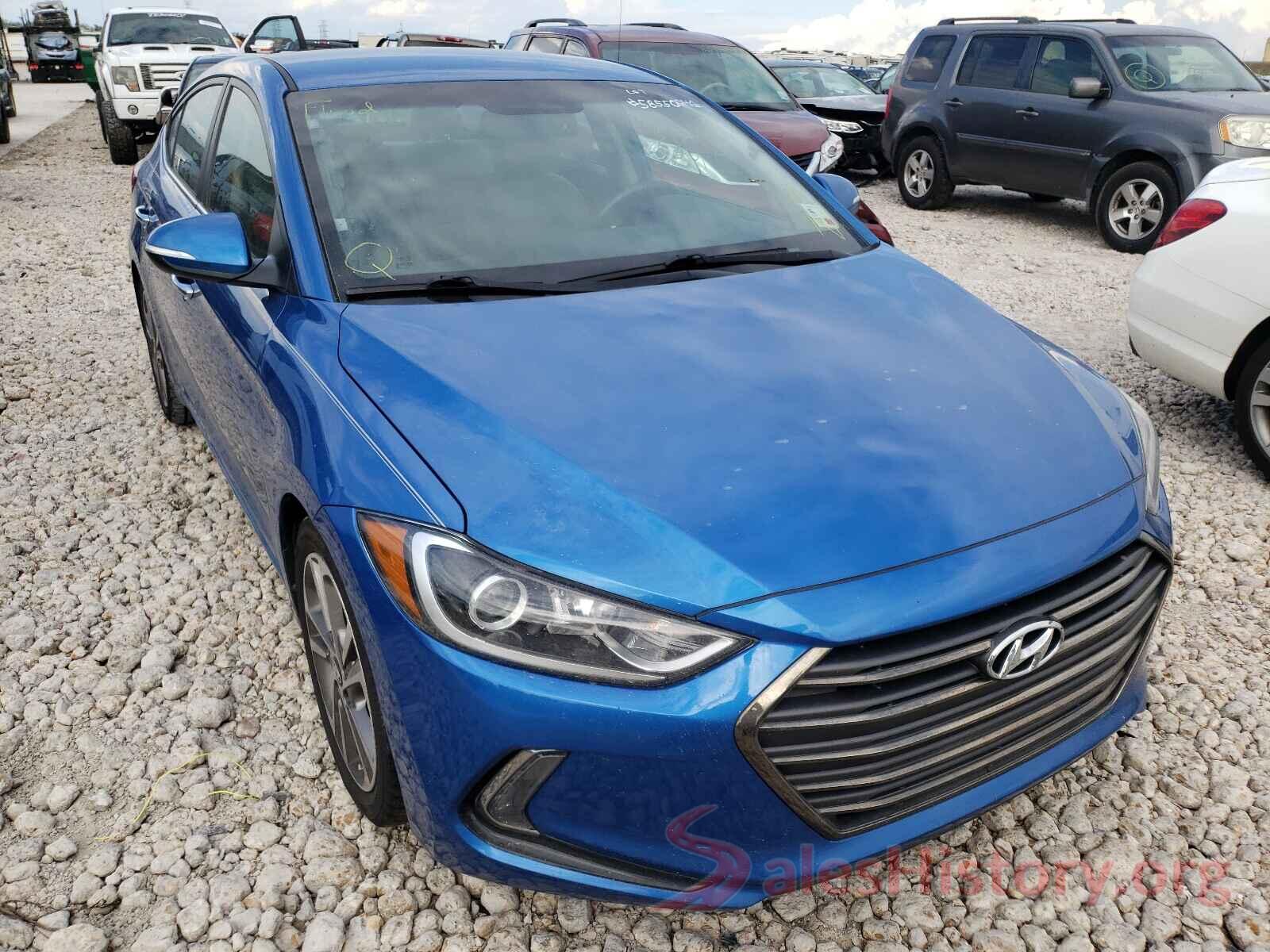 5NPD84LF7HH021587 2017 HYUNDAI ELANTRA