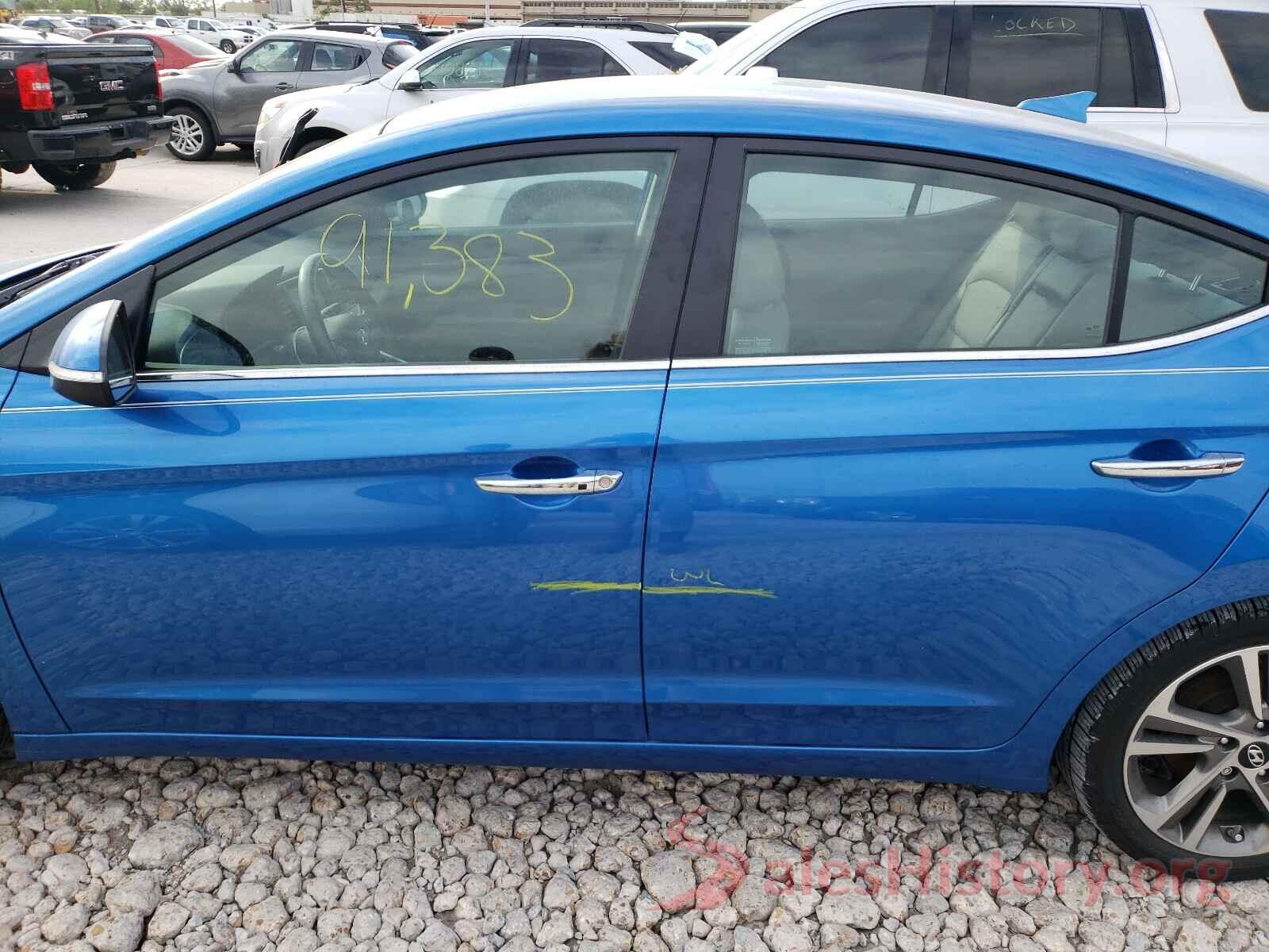 5NPD84LF7HH021587 2017 HYUNDAI ELANTRA