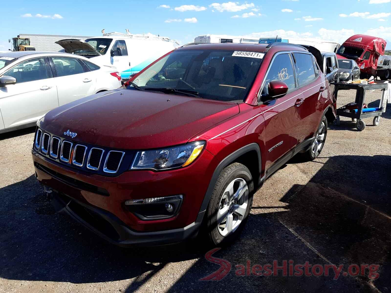 3C4NJCBB8LT253626 2020 JEEP COMPASS