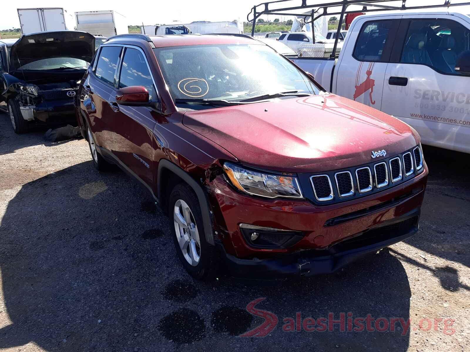 3C4NJCBB8LT253626 2020 JEEP COMPASS