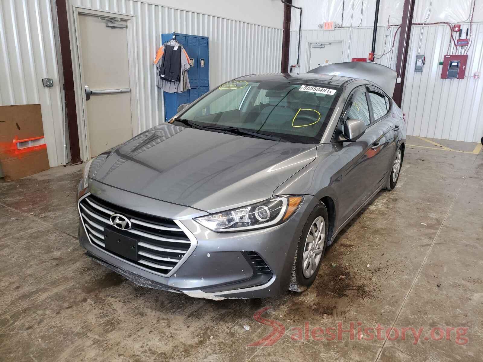 KMHD74LF8HU098554 2017 HYUNDAI ELANTRA