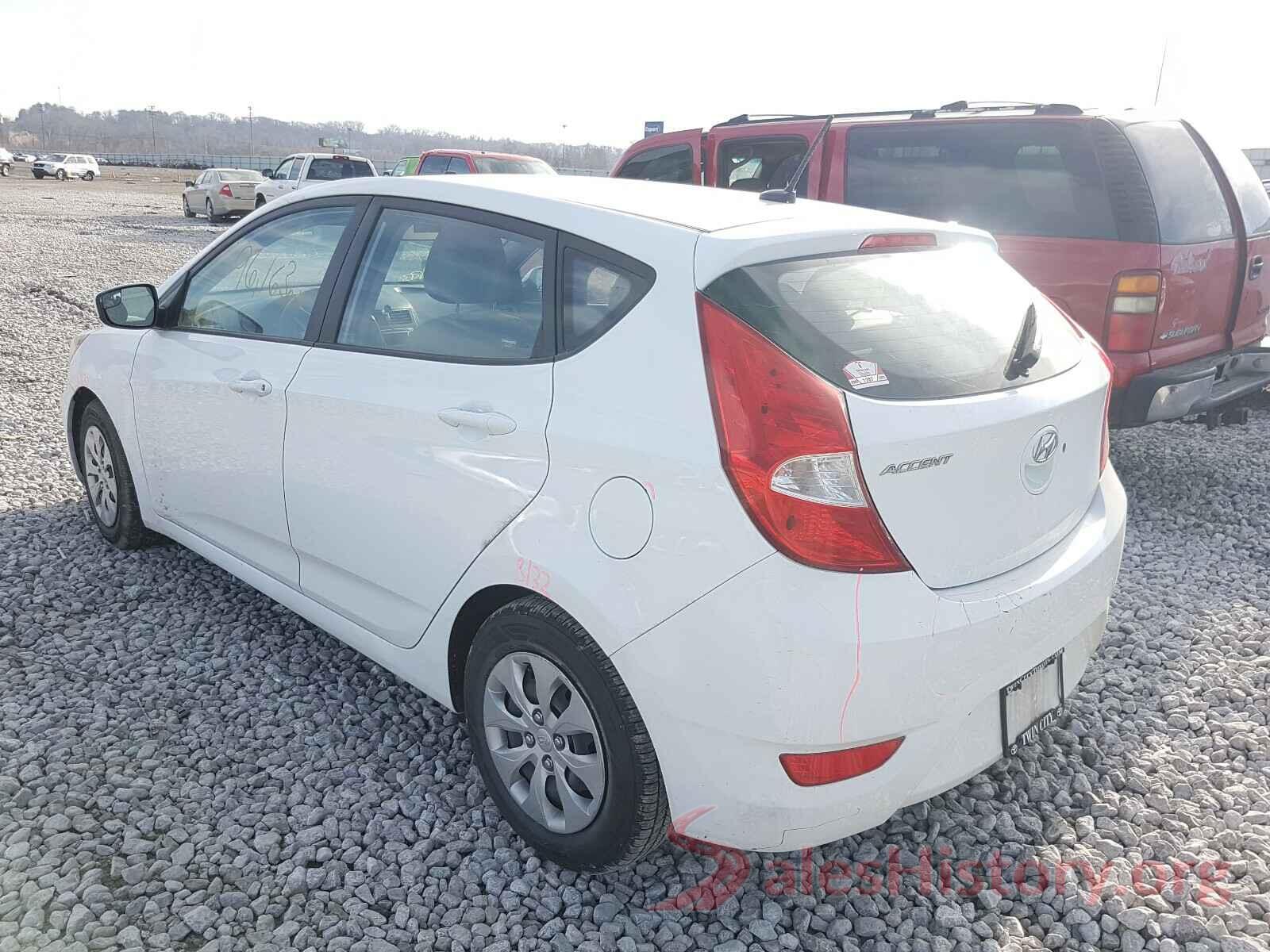 KMHCT5AE2GU289795 2016 HYUNDAI ACCENT