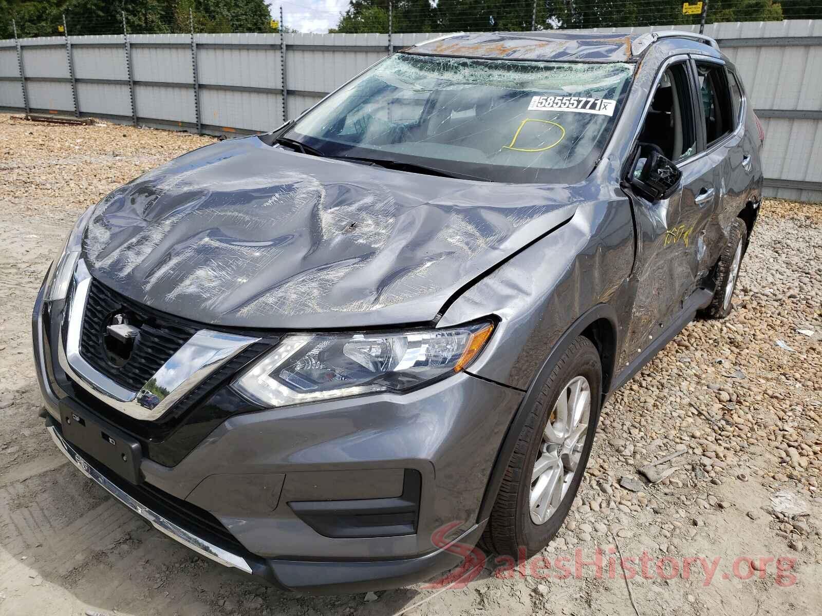 5N1AT2MV1KC834501 2019 NISSAN ROGUE