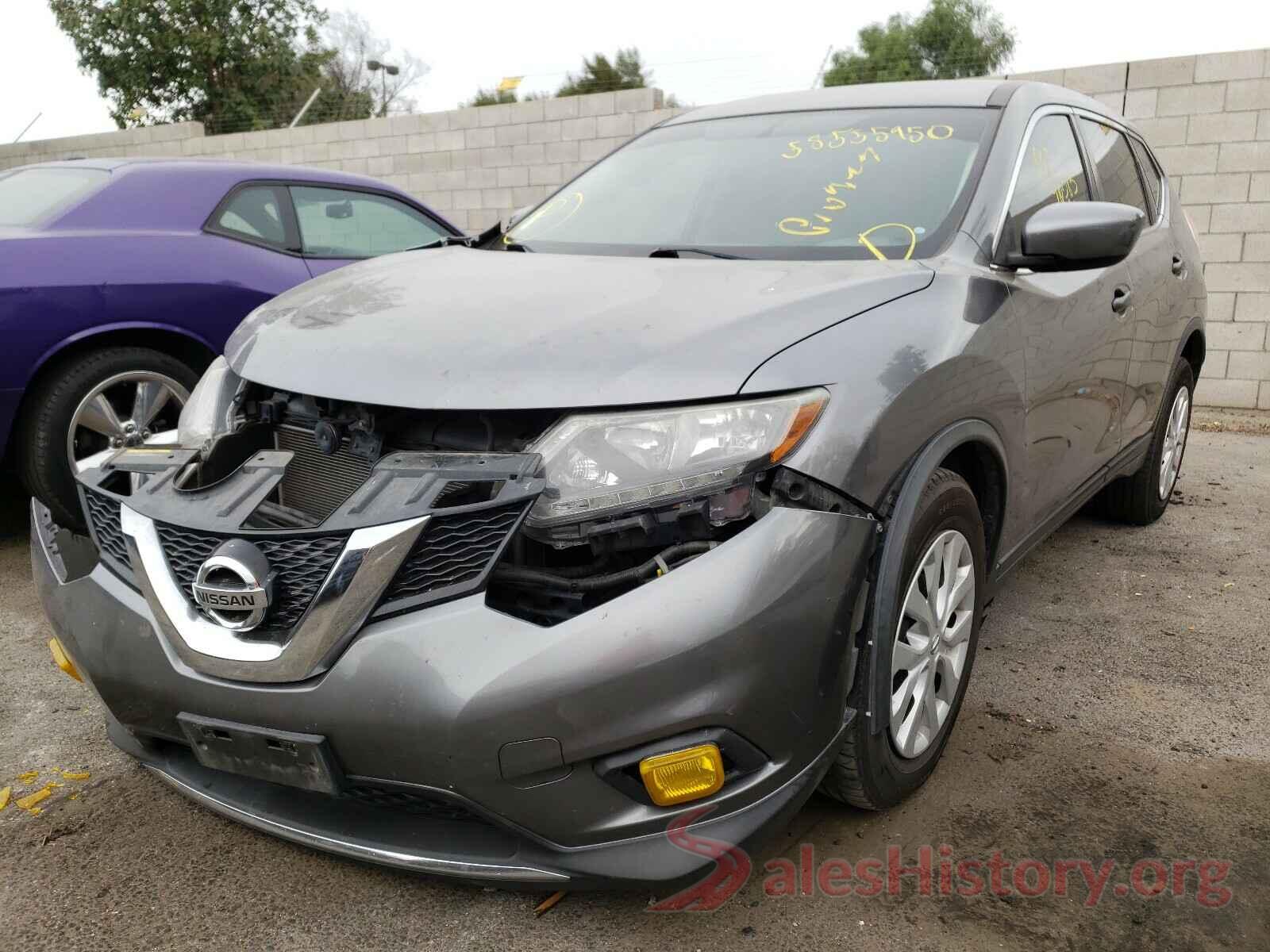 KNMAT2MT1GP613130 2016 NISSAN ROGUE