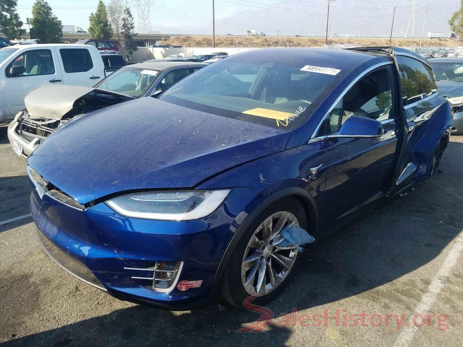 5YJXCAE23JF106483 2018 TESLA MODEL X