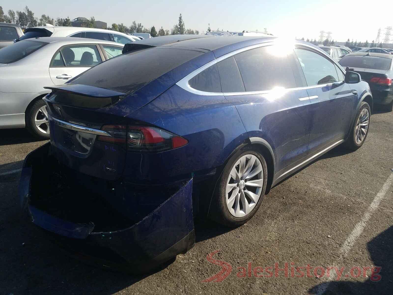 5YJXCAE23JF106483 2018 TESLA MODEL X