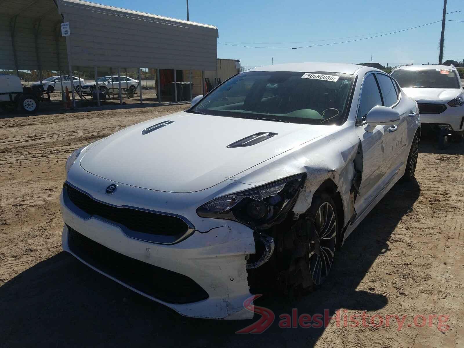 KNAE15LAXK6041592 2019 KIA STINGER