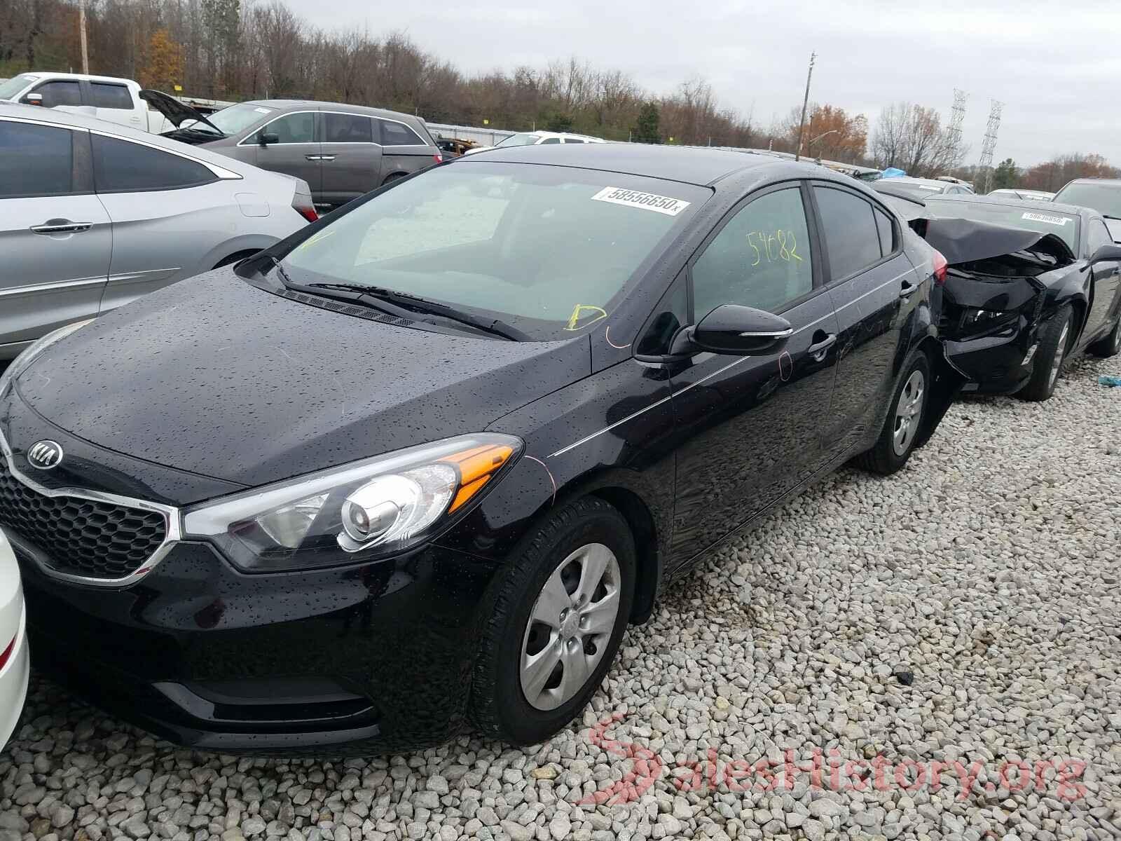 KNAFX4A66G5517121 2016 KIA FORTE