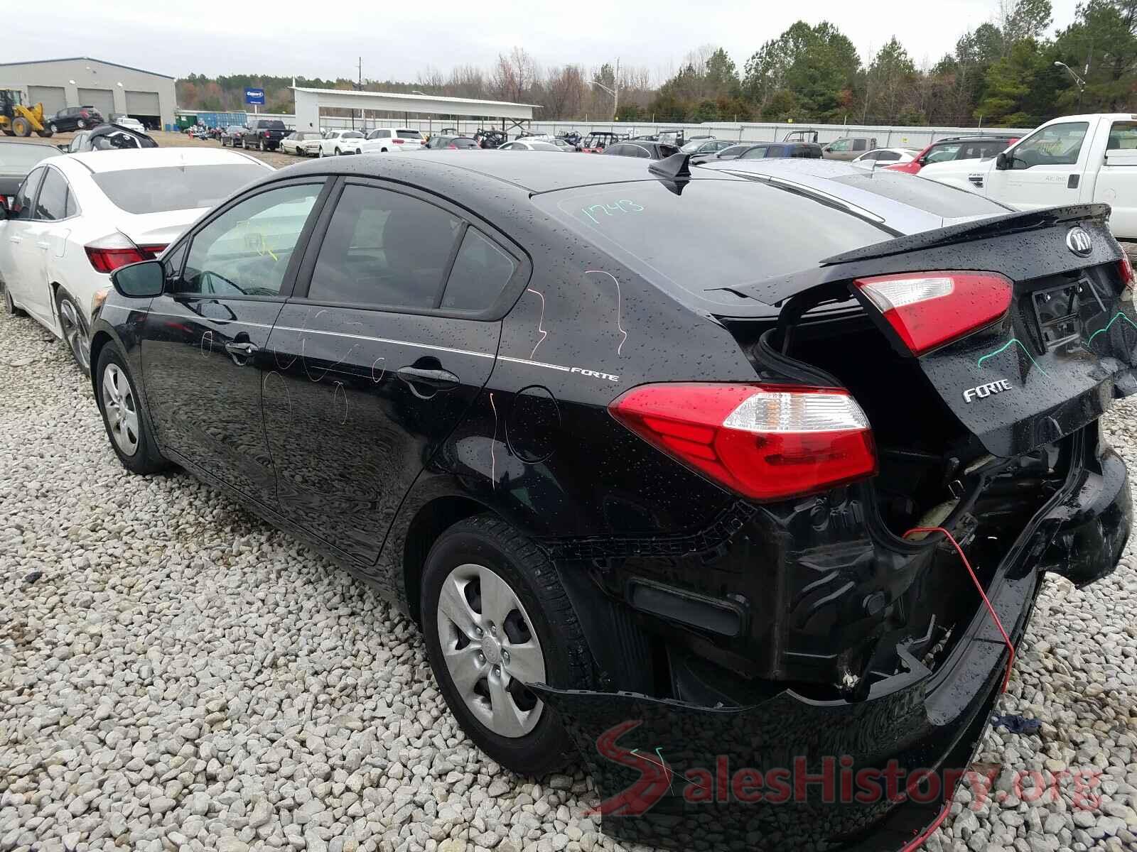 KNAFX4A66G5517121 2016 KIA FORTE