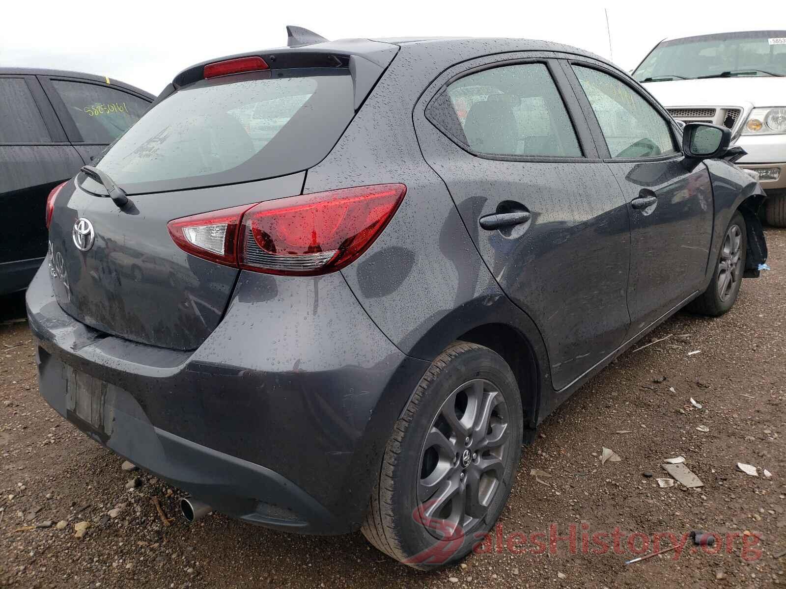 3MYDLBJV3LY704784 2020 TOYOTA YARIS