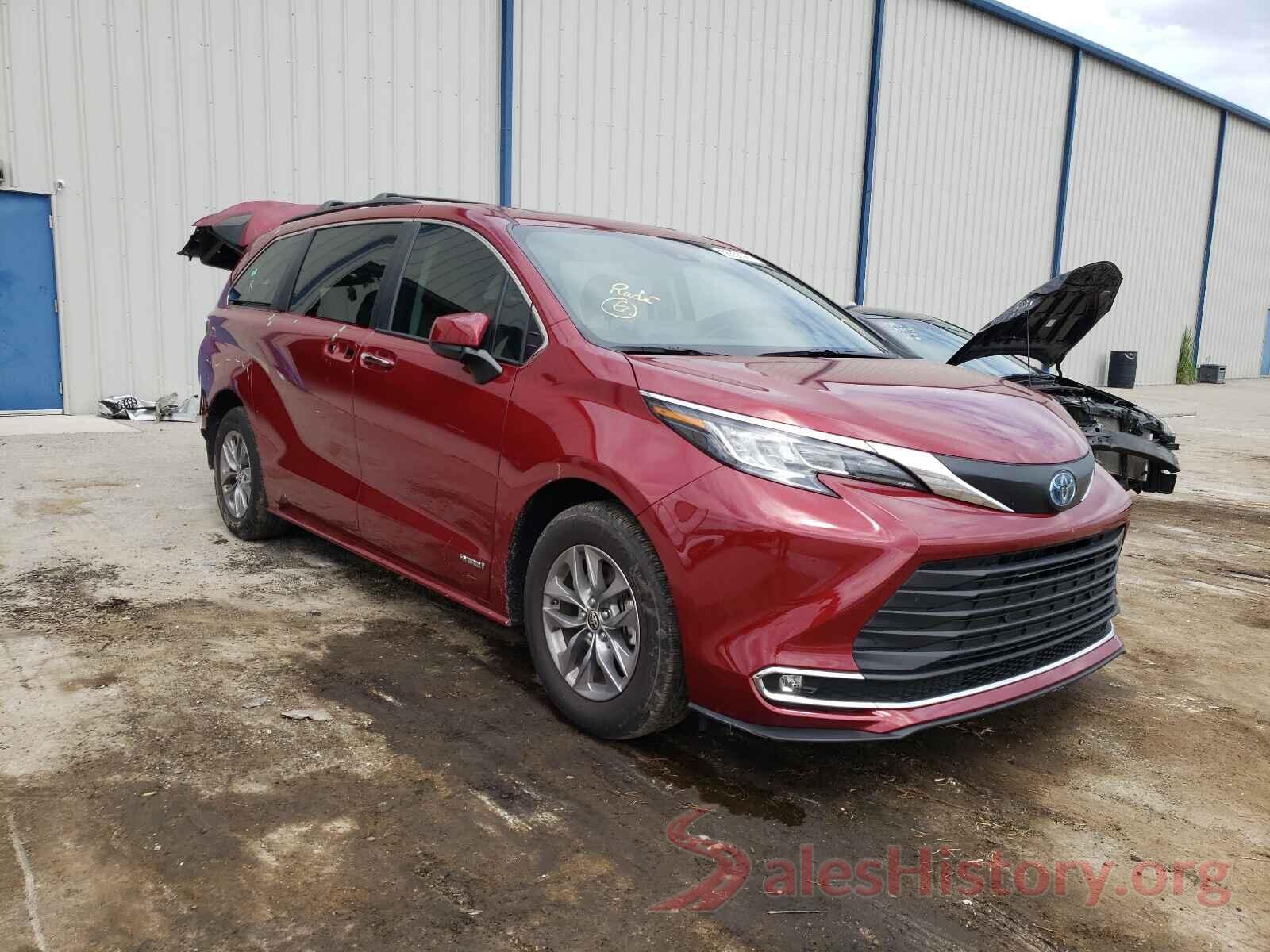 5TDYRKEC7MS056012 2021 TOYOTA SIENNA