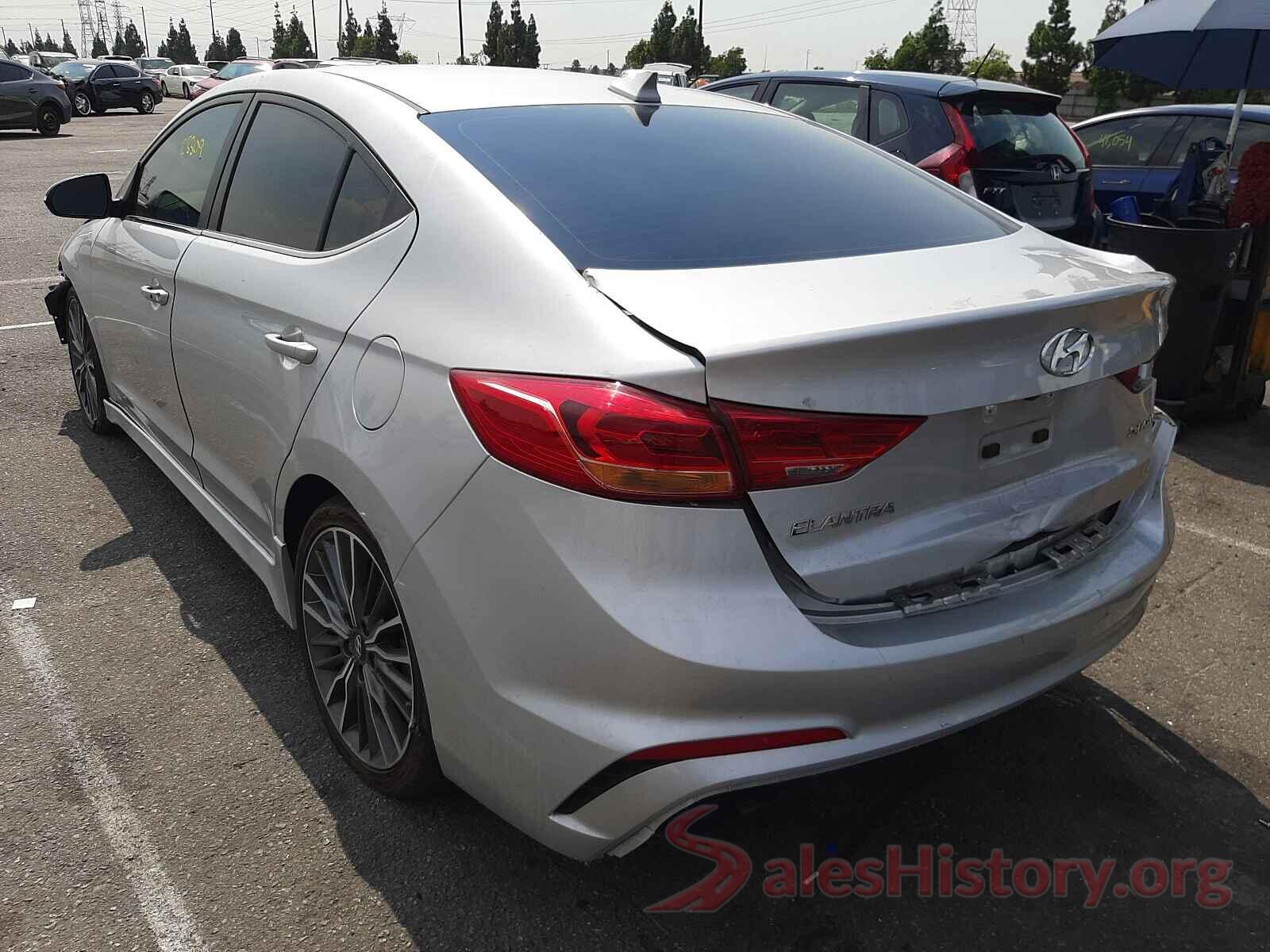 KMHD04LBXJU504356 2018 HYUNDAI ELANTRA