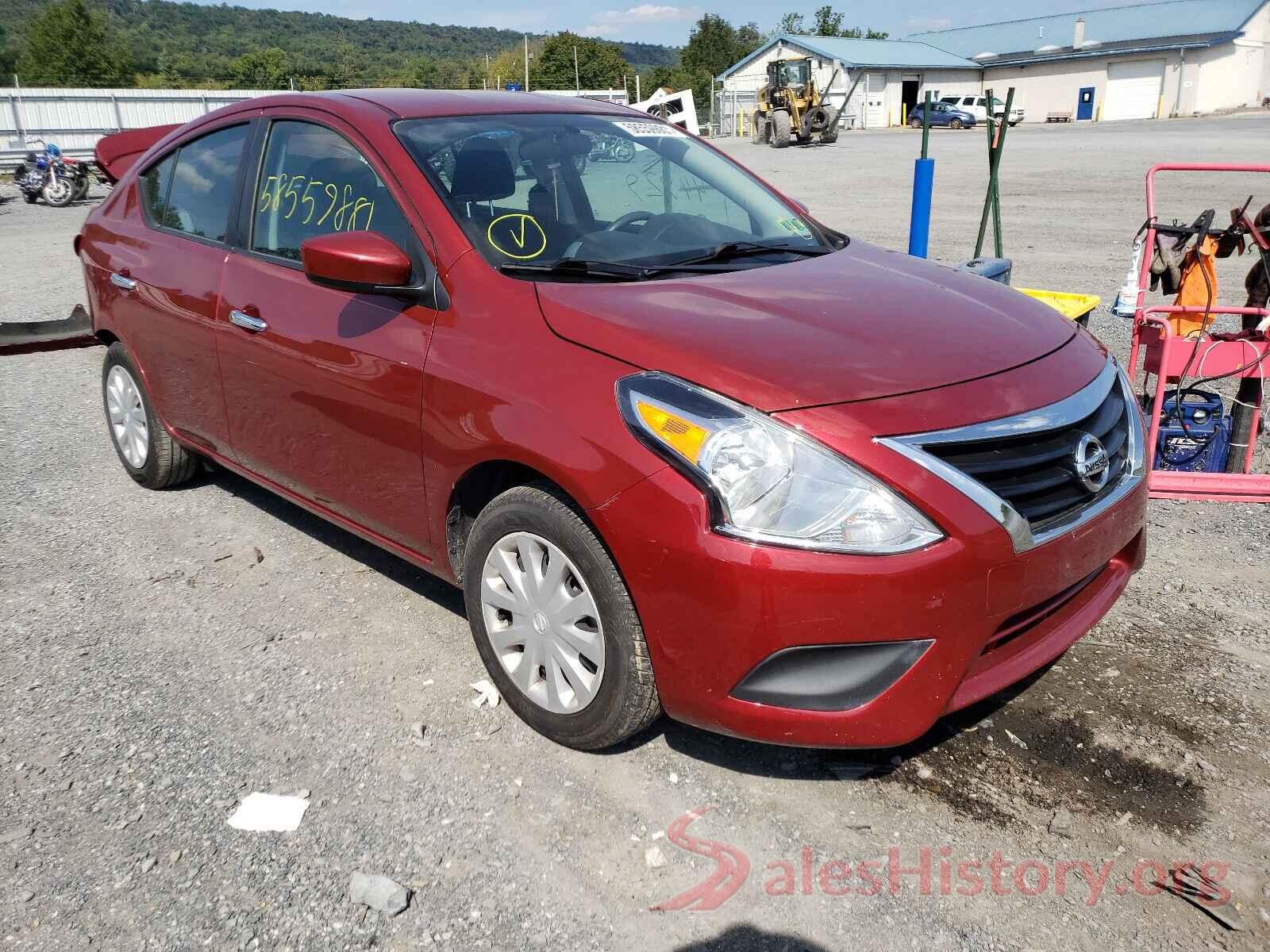 3N1CN7AP1KL804562 2019 NISSAN VERSA