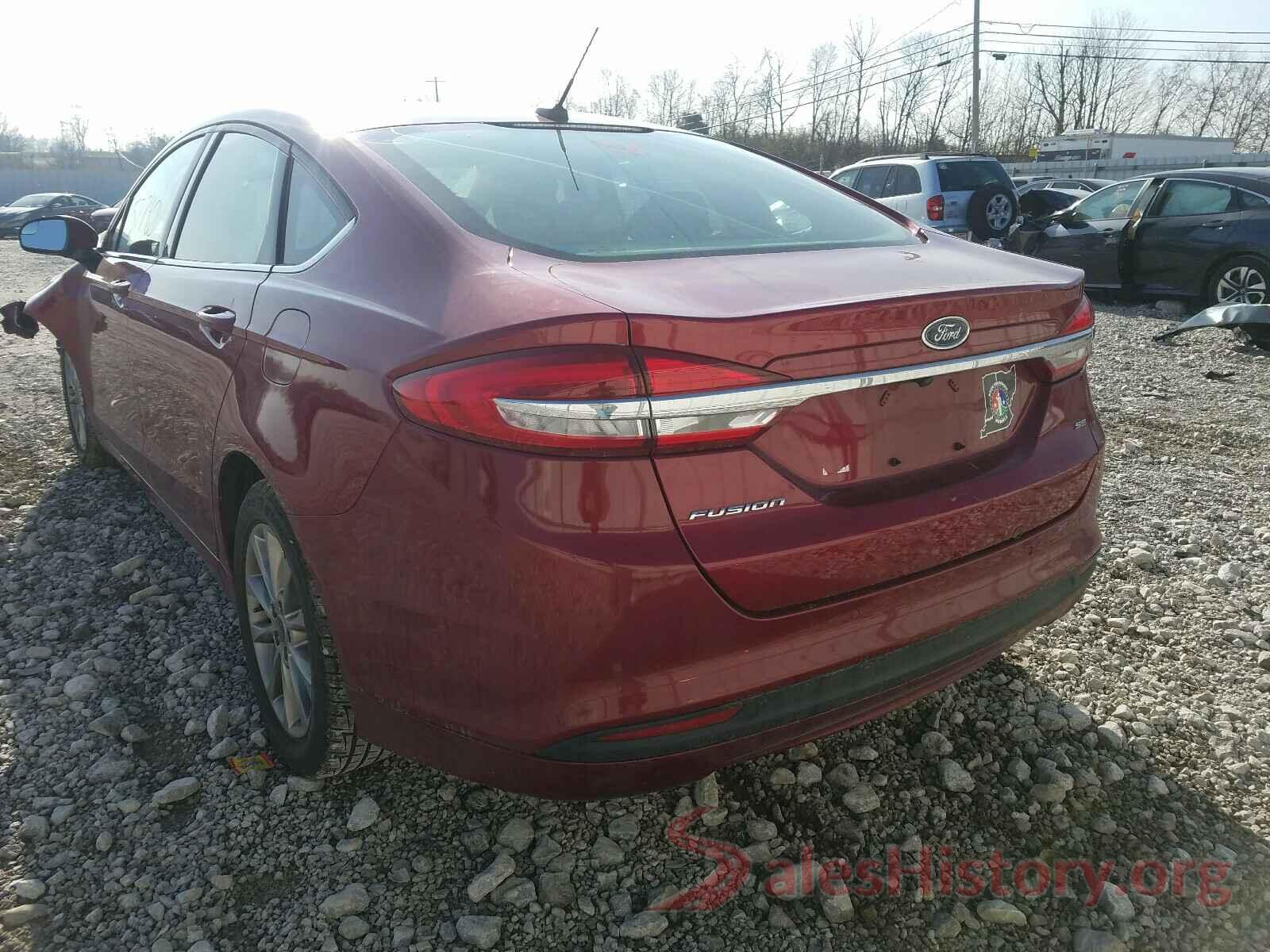 3FA6P0H75HR348191 2017 FORD FUSION