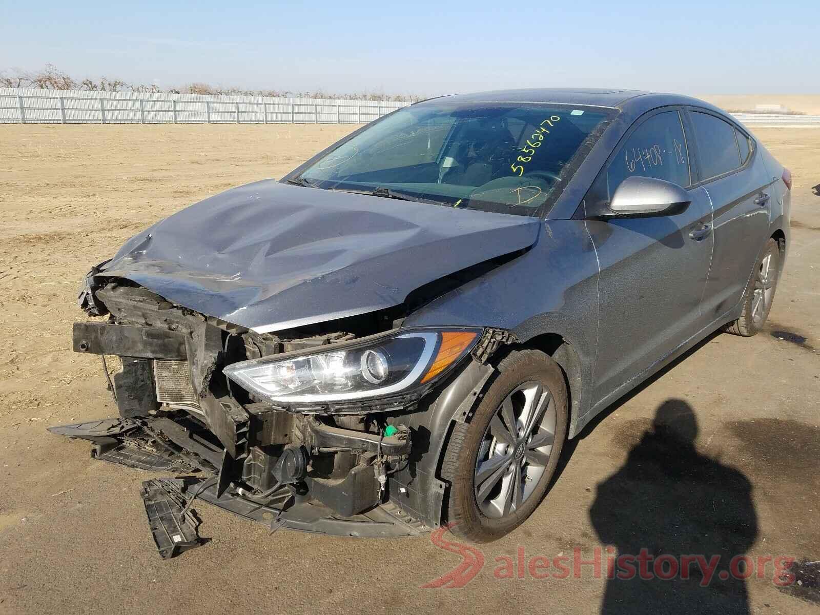 KMHD84LF1JU512065 2018 HYUNDAI ELANTRA