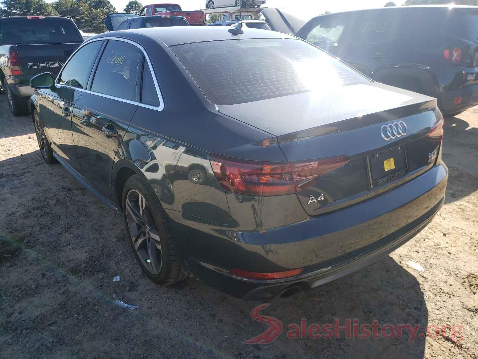 WAULMAF4XJA070910 2018 AUDI A4