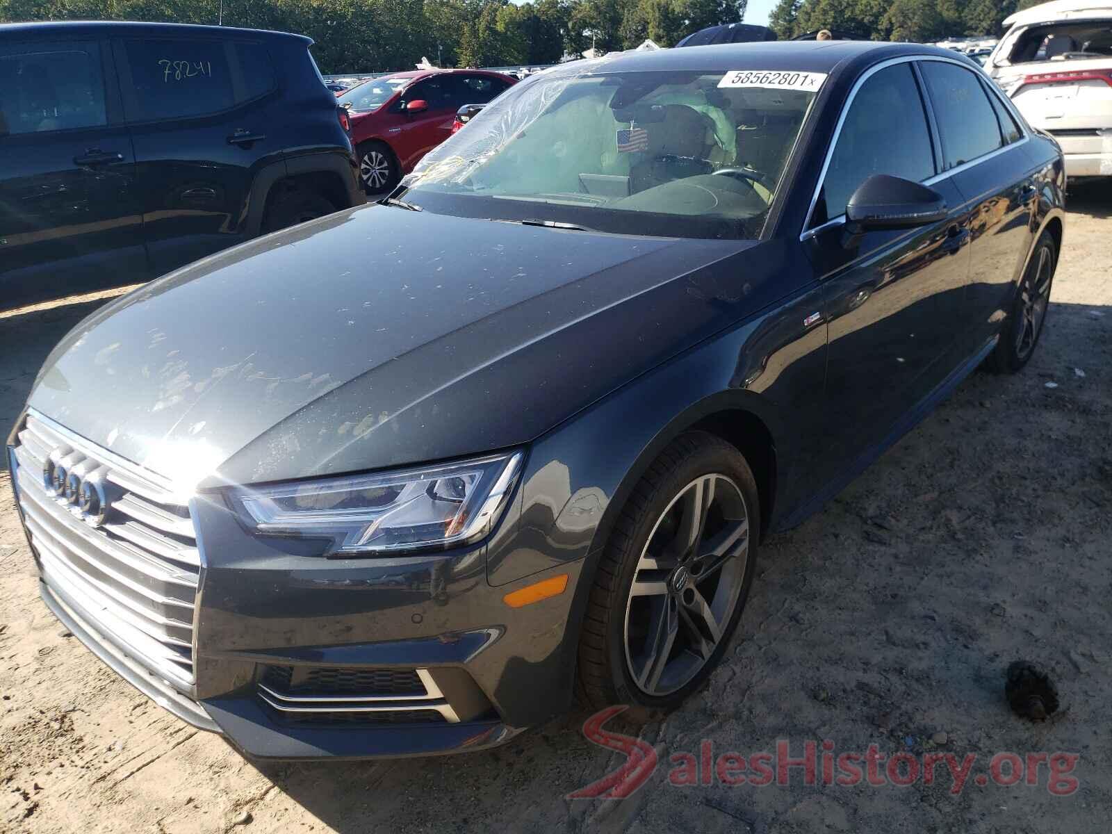 WAULMAF4XJA070910 2018 AUDI A4