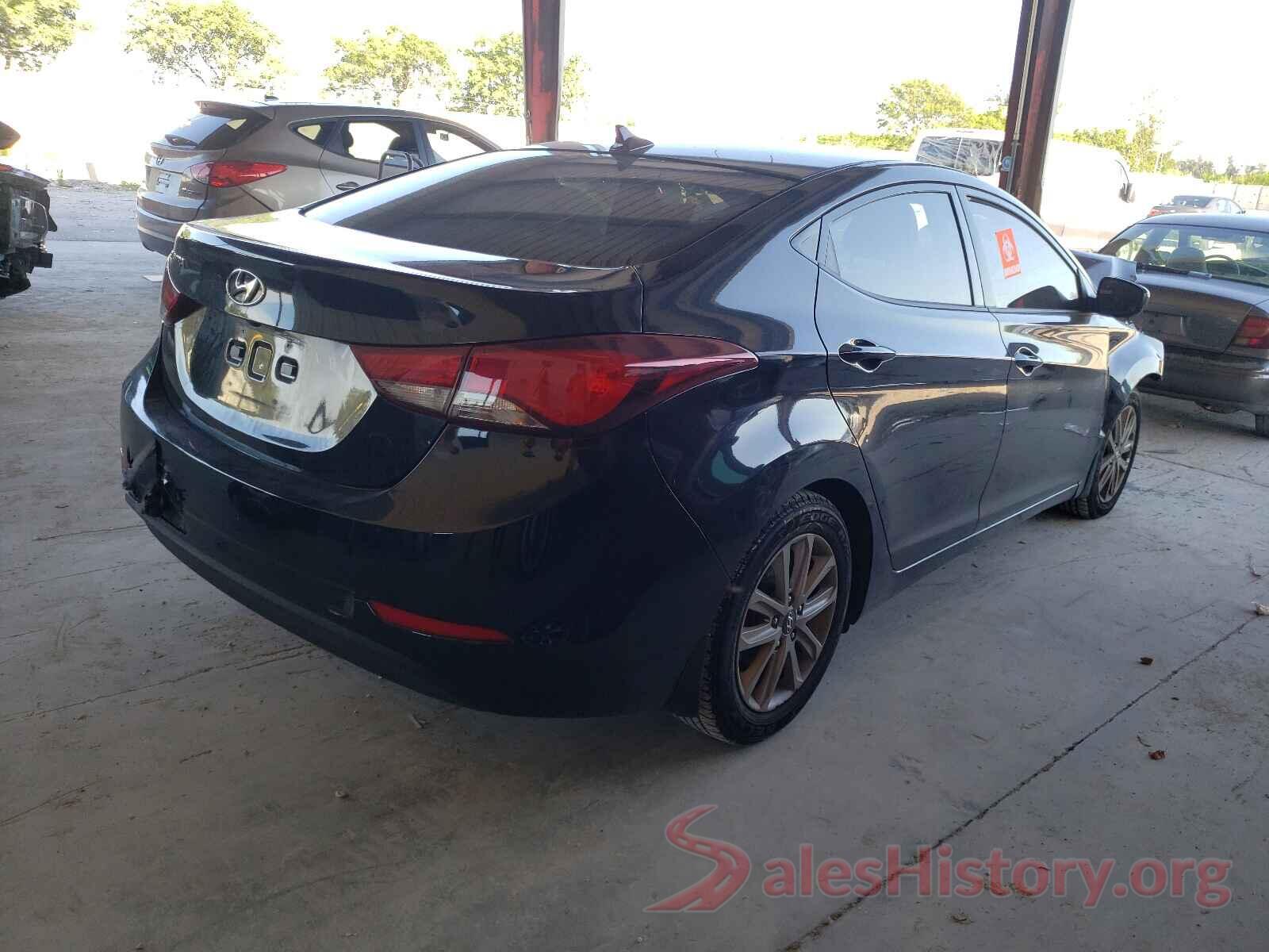 KMHDH4AE9GU487662 2016 HYUNDAI ELANTRA