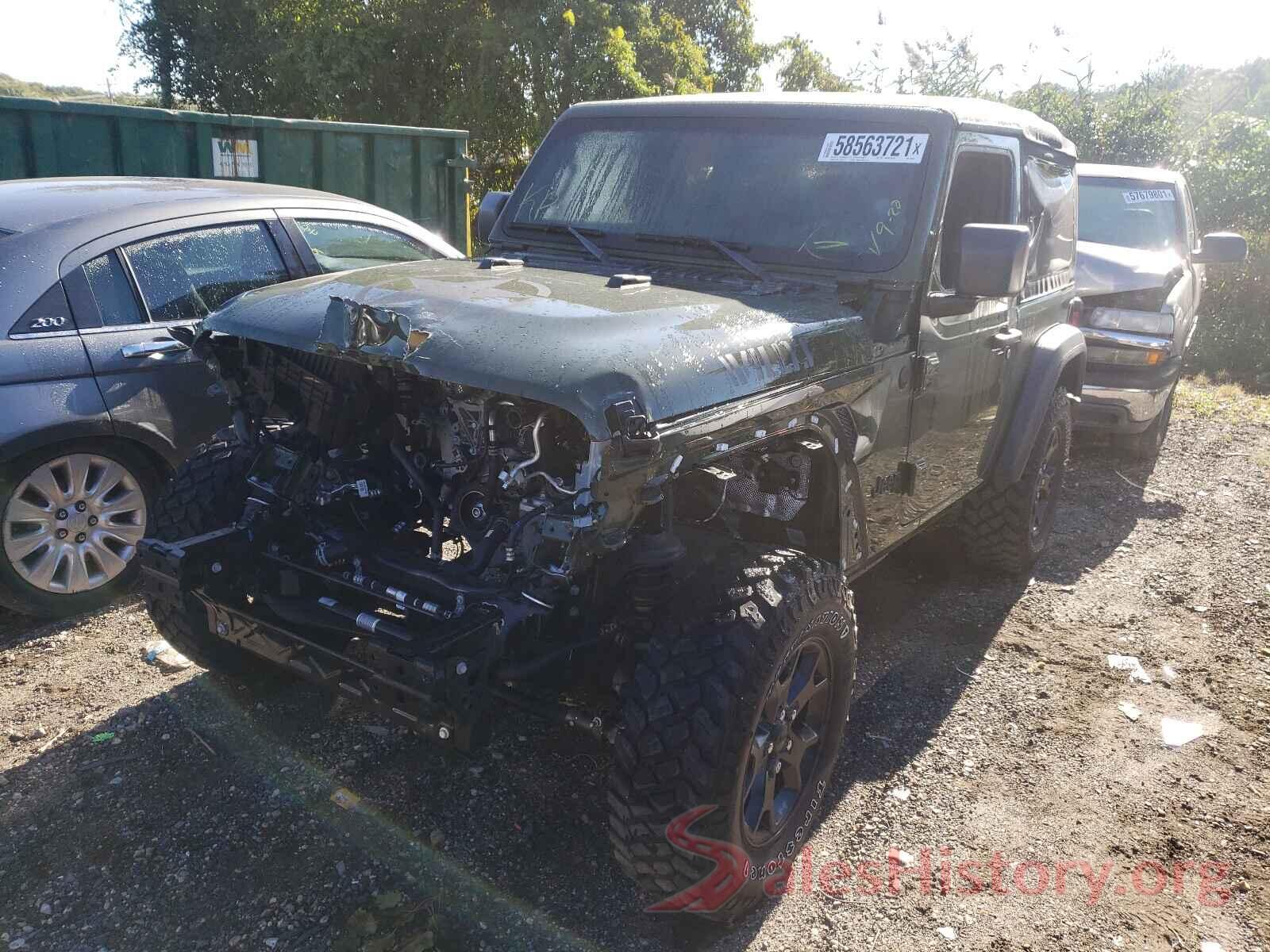 1C4GJXAG5LW320318 2020 JEEP WRANGLER