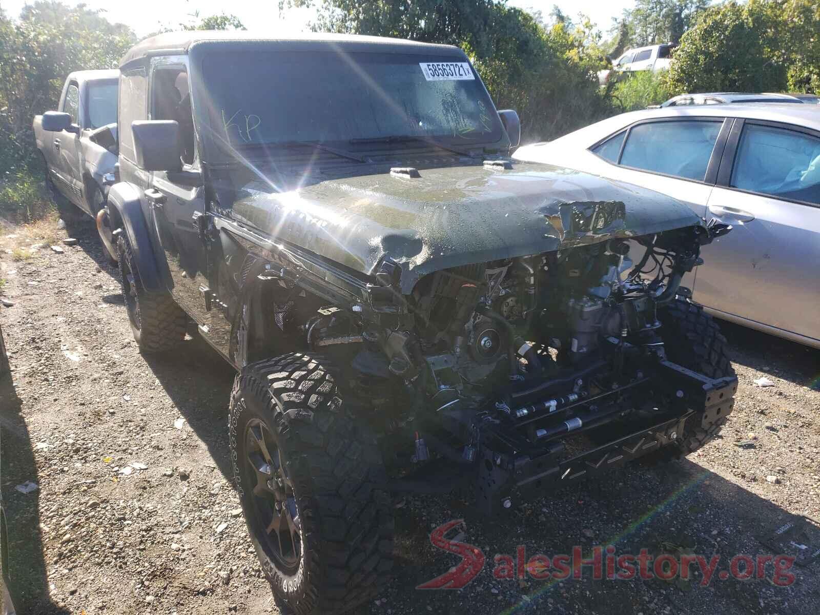 1C4GJXAG5LW320318 2020 JEEP WRANGLER