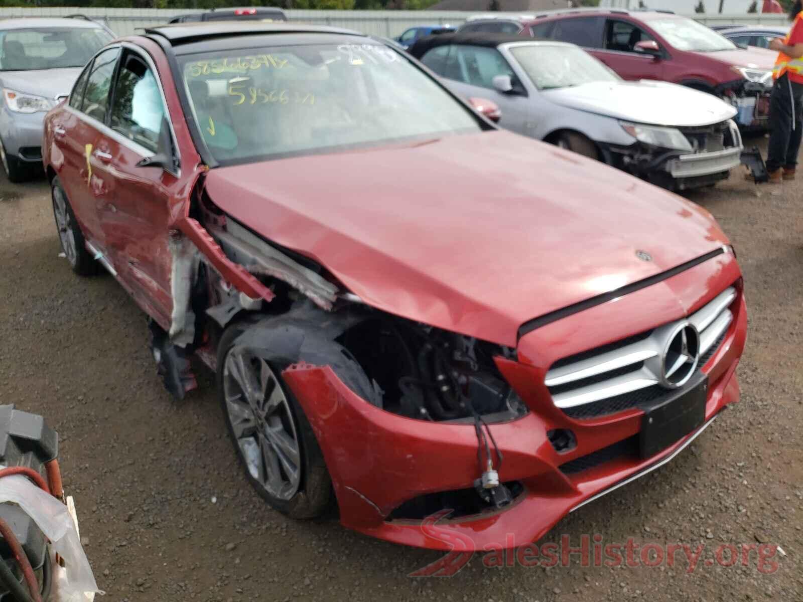 55SWF4KB0JU259393 2018 MERCEDES-BENZ C-CLASS