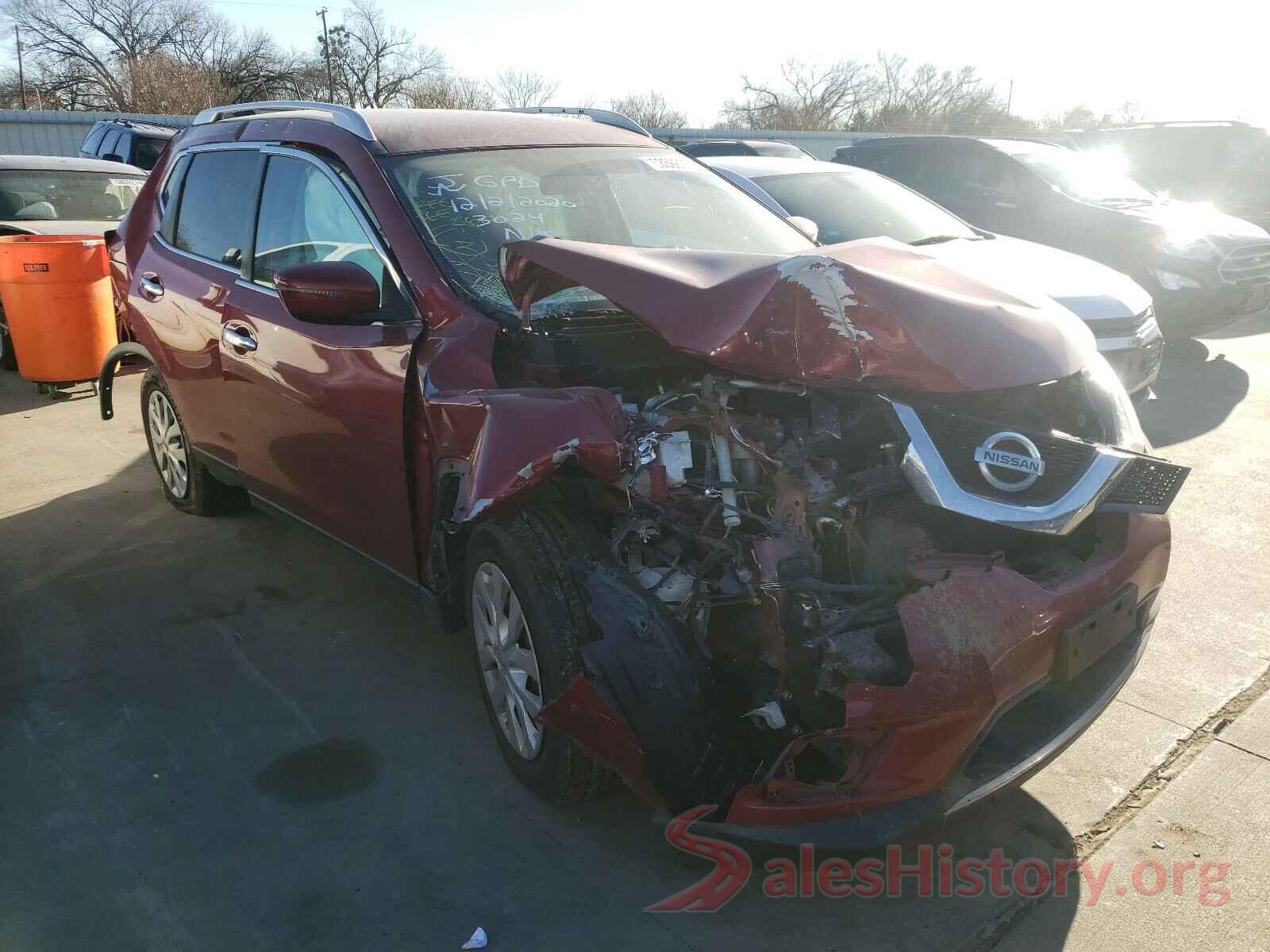 KNMAT2MV5GP662087 2016 NISSAN ROGUE