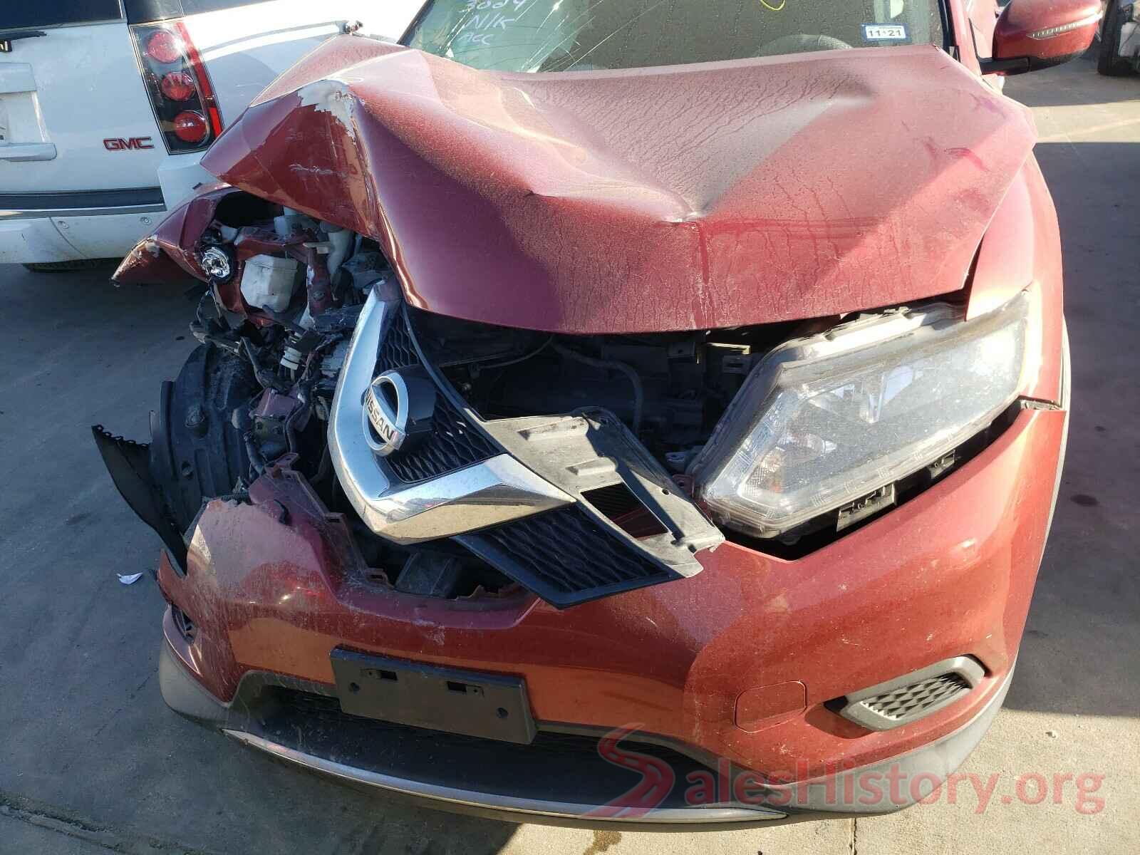 KNMAT2MV5GP662087 2016 NISSAN ROGUE