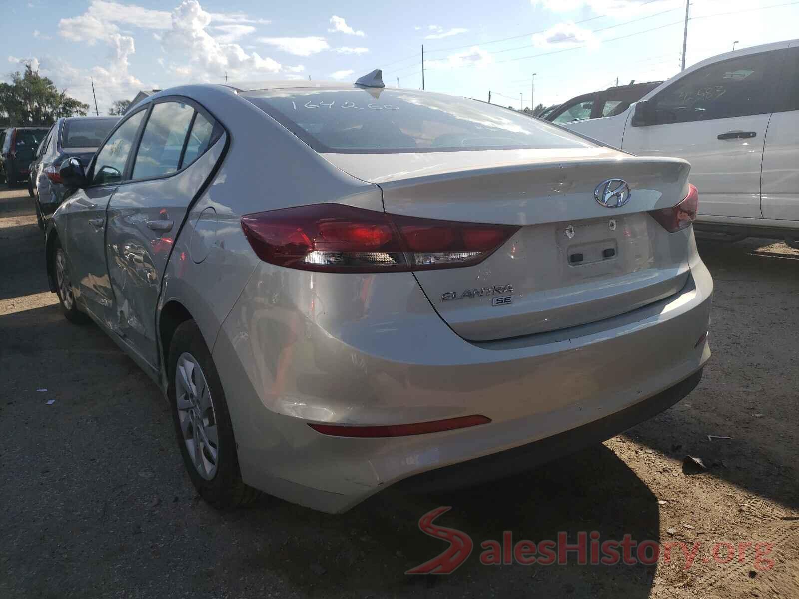 5NPD74LFXHH139491 2017 HYUNDAI ELANTRA