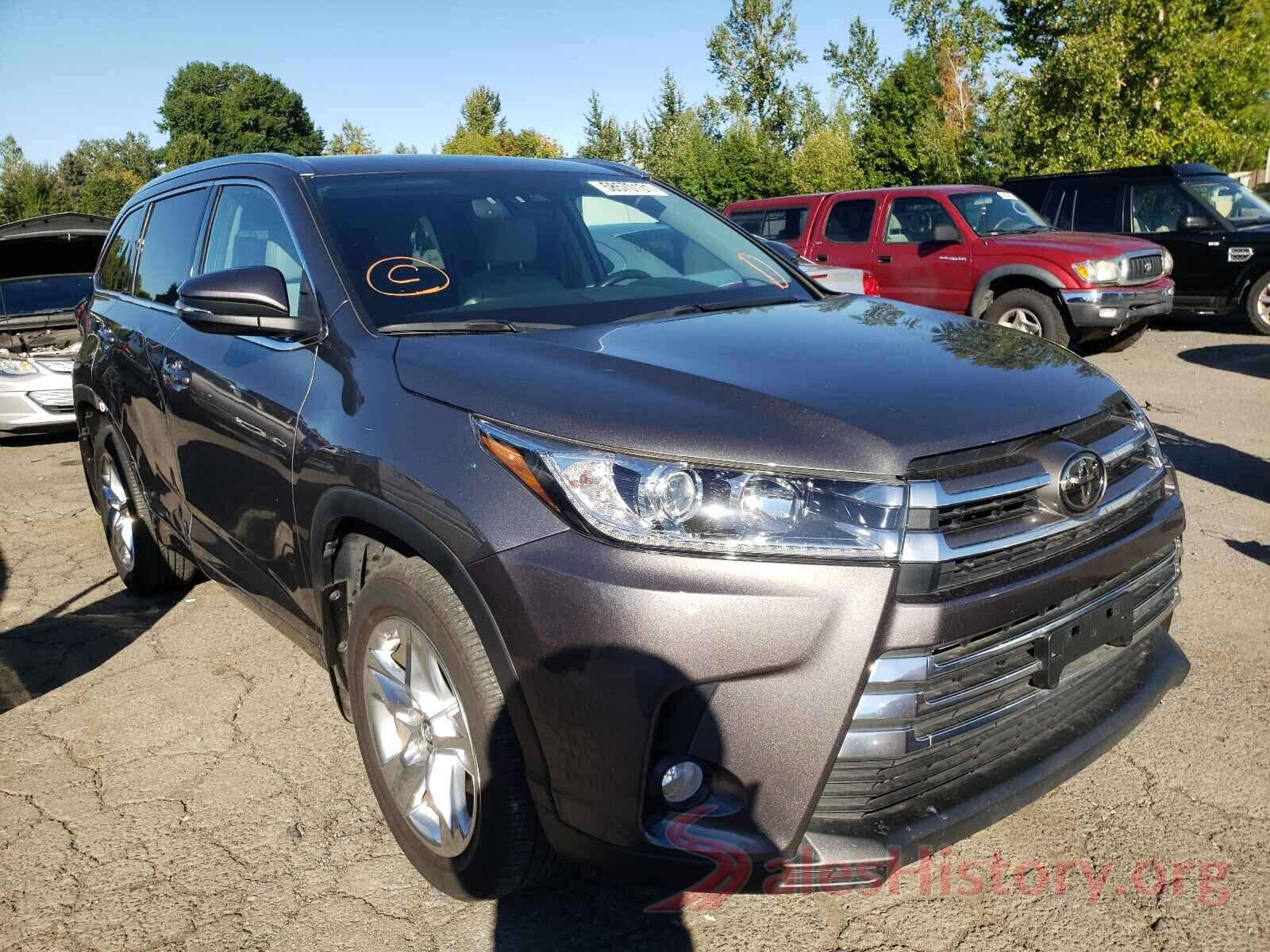 5TDDZRFHXJS805270 2018 TOYOTA HIGHLANDER