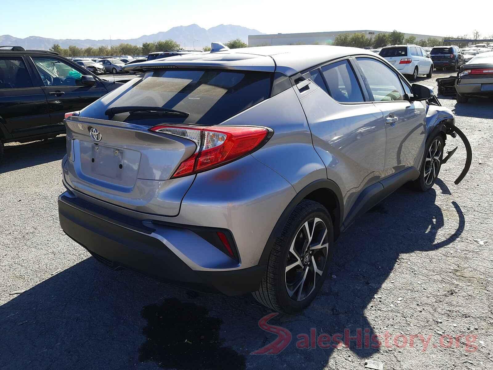 NMTKHMBX3JR035003 2018 TOYOTA C-HR